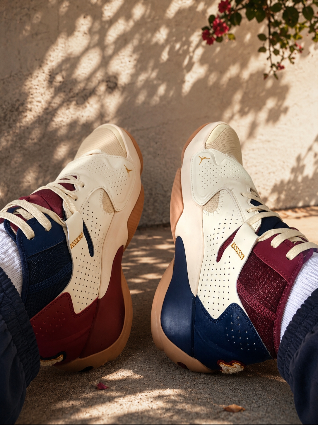 Jordan Zion 2 PF Coconut Milk Pomegranate 착용 스타일