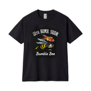 Gildan X American Collection Bumble Bee T-Shirt Black