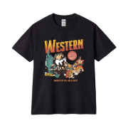 Gildan X American Collection Western T-Shirt Black
