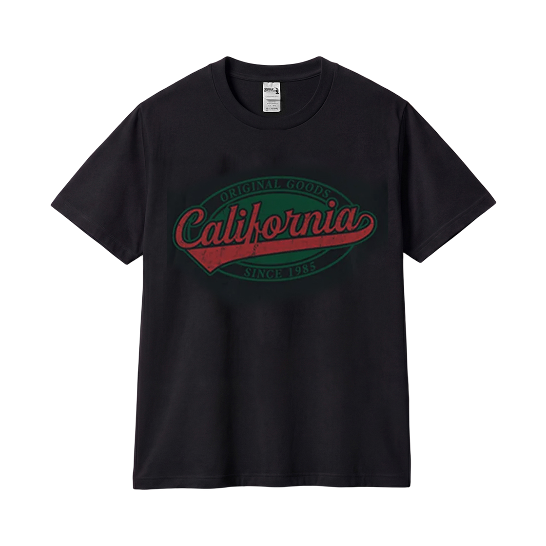 길단 X 아메리칸 컬렉션 켈리포니아 티셔츠 블랙(GILDAN X American Collection California T-Shirt Black) - 1