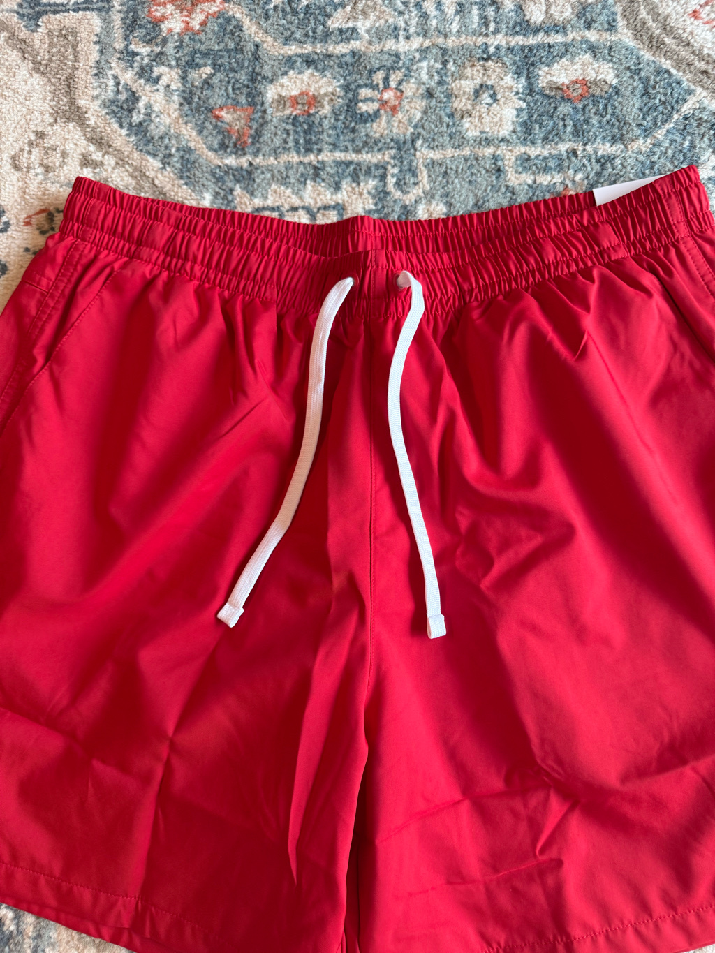 Nike NSW Woven Shorts University Red - Asia 착용 스타일 - 3