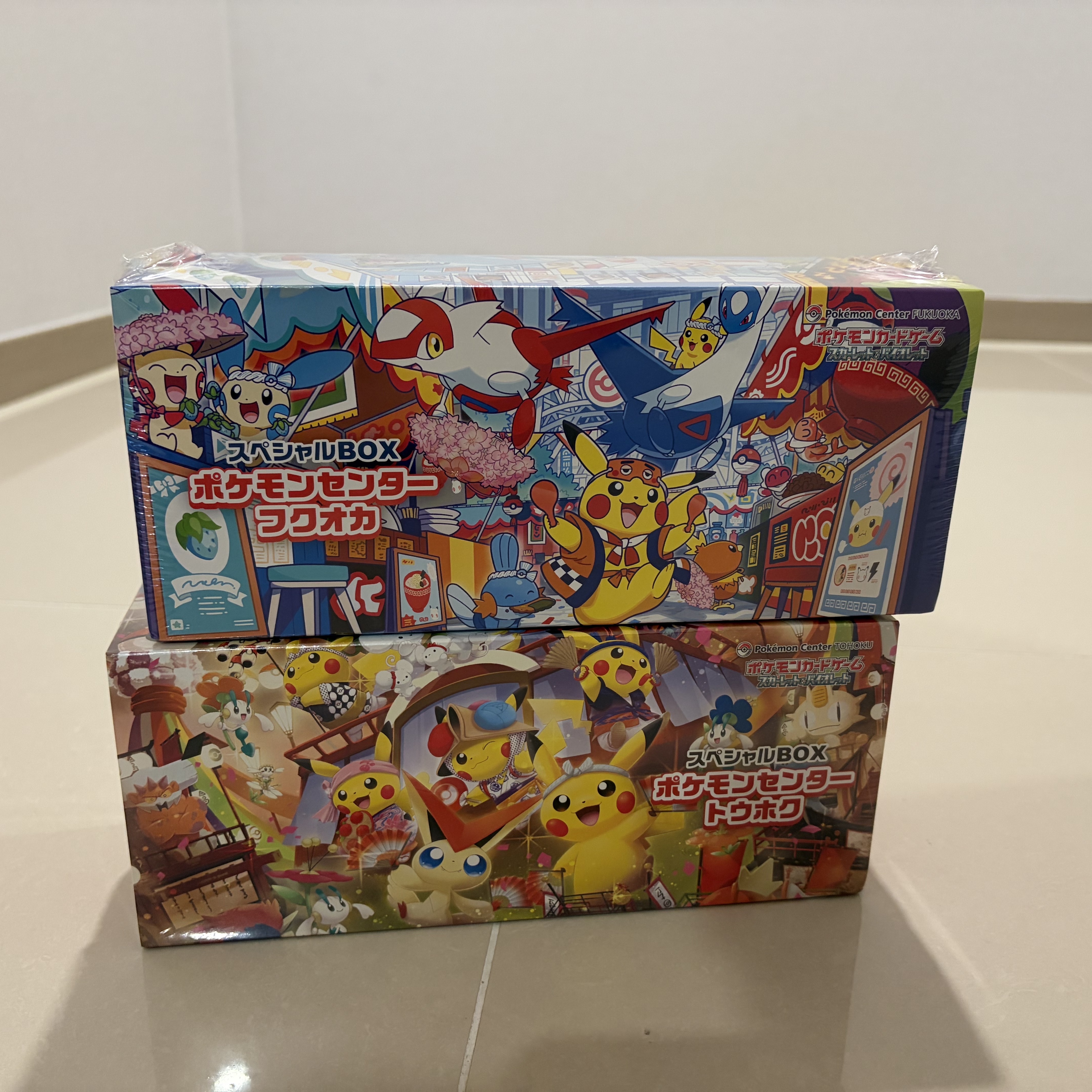 Pokemon TCG Special Box Pokemon Center Fukuoka (Japanese Ver.) 착용 스타일