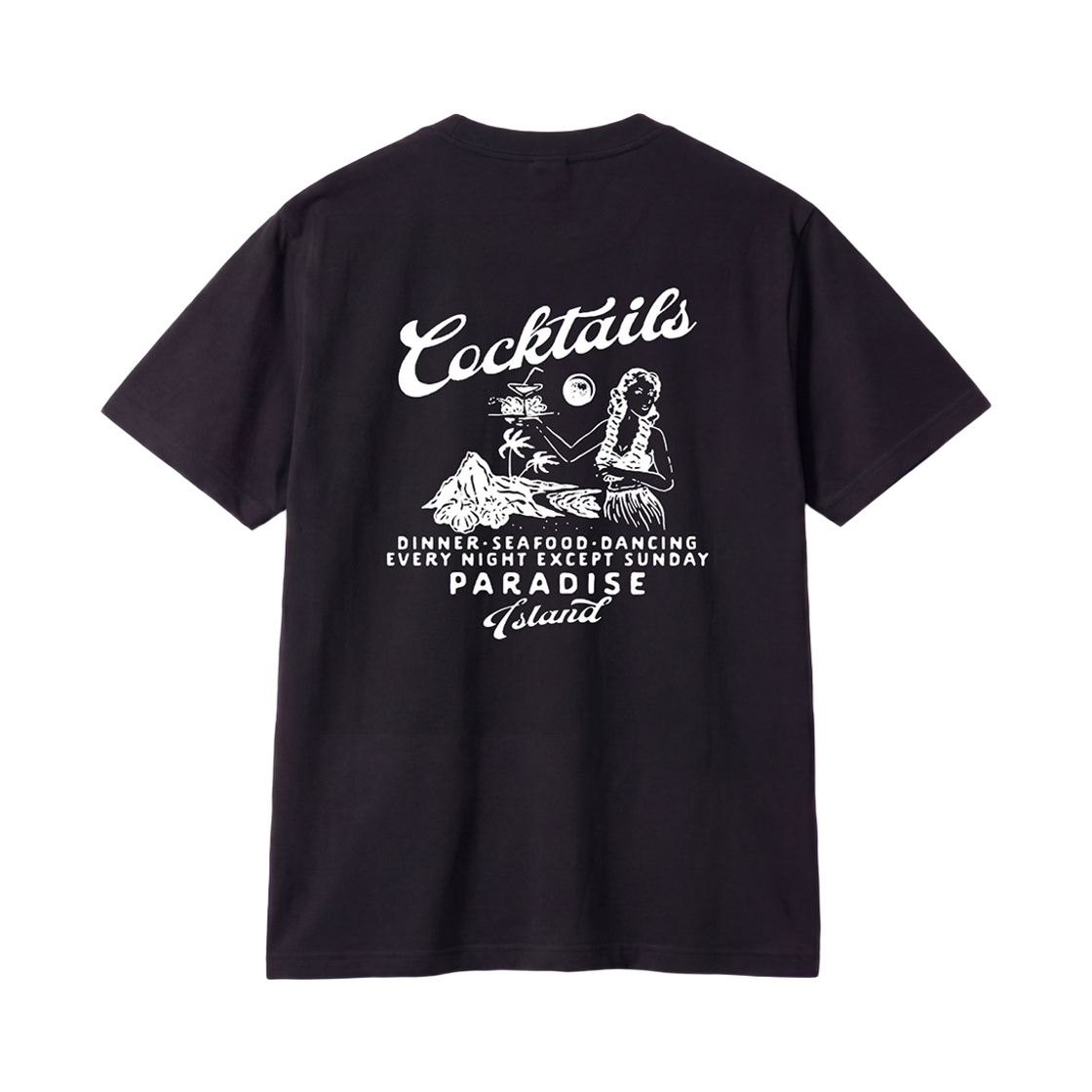 2000_18 Gildan X American Collection COCKTAIL T-Shirt Black