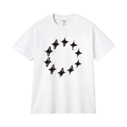 GILDAN X Summer Star Circle T-Shirt White