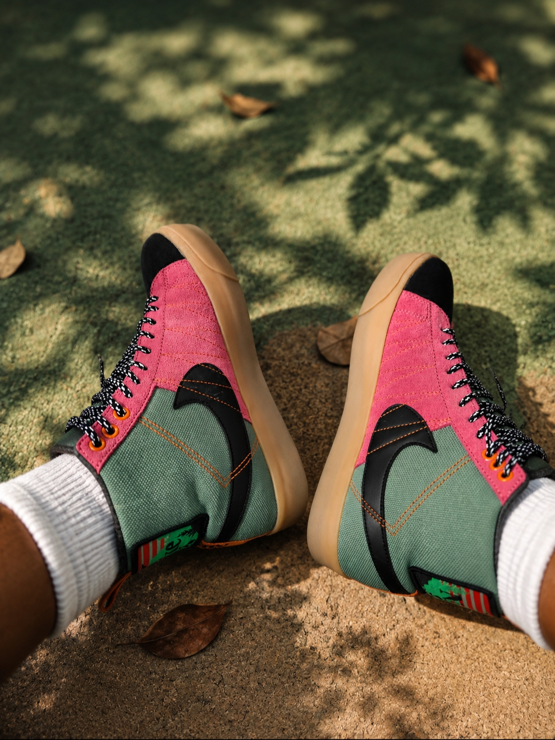 Nike SB Zoom Blazer Mid Premium Natural 착용 스타일