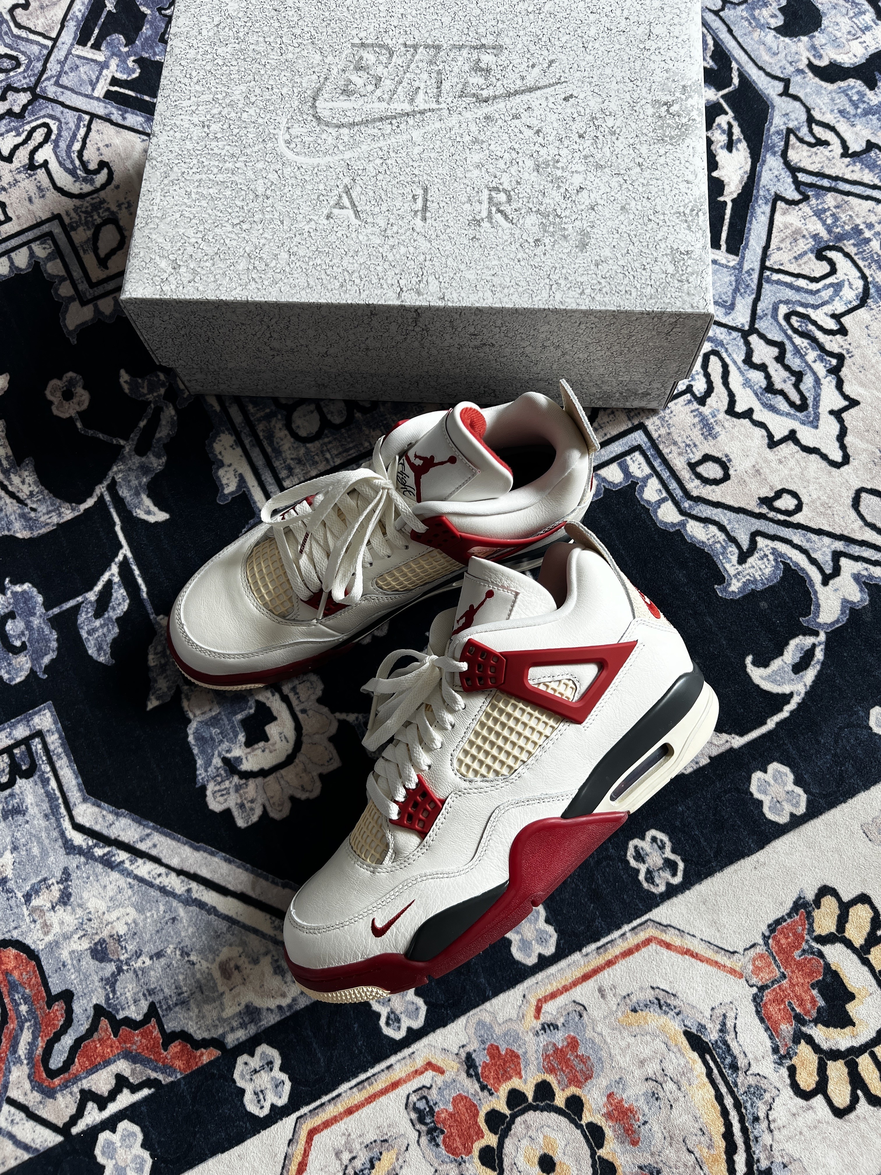 Jordan 4 x Nigel Sylvester Retro OG Brick After Brick 착용 스타일