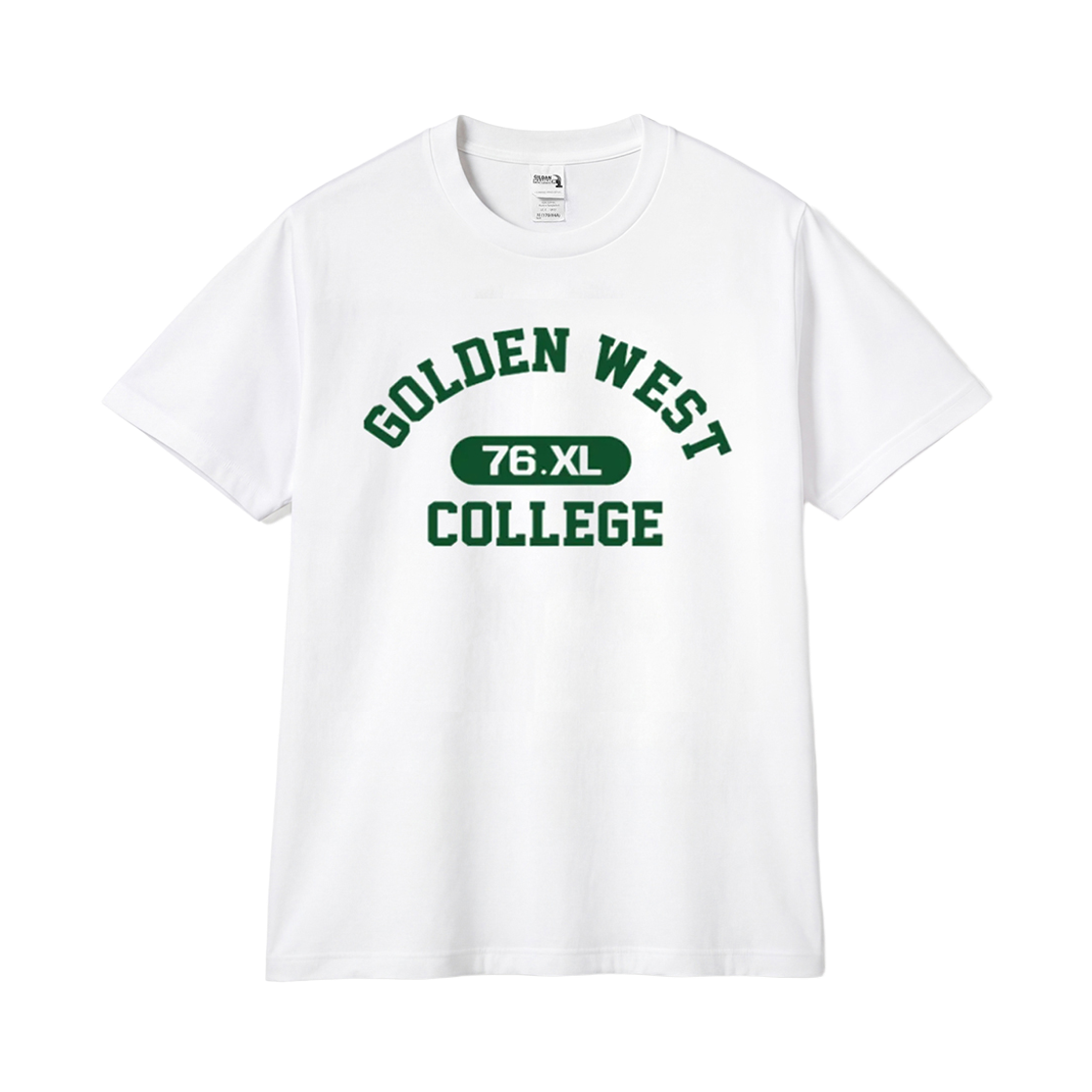 2000_10 Gildan X American Collection GOLDEN WEST T-Shirt White
