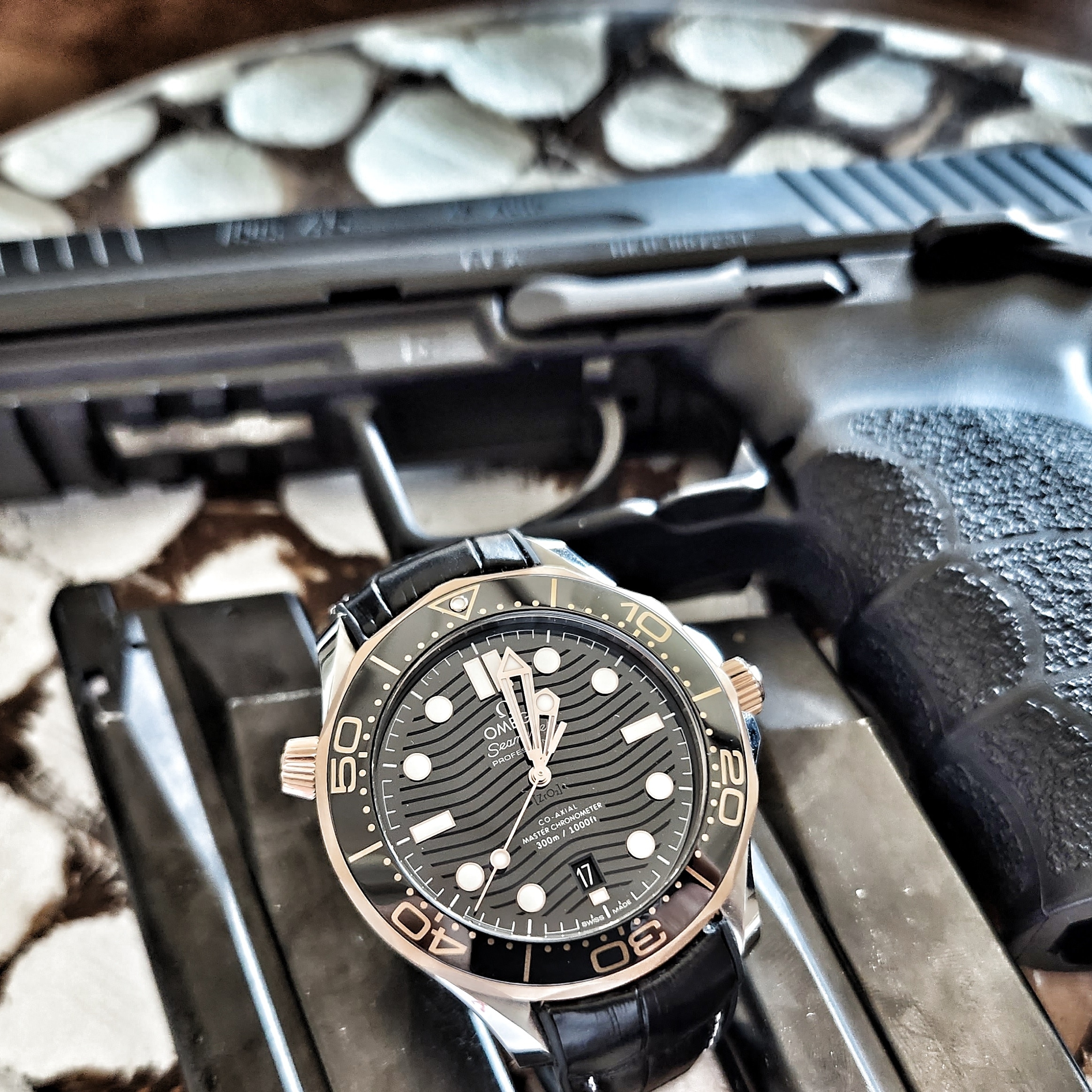 Omega Seamaster Diver 300 42mm 착용 스타일