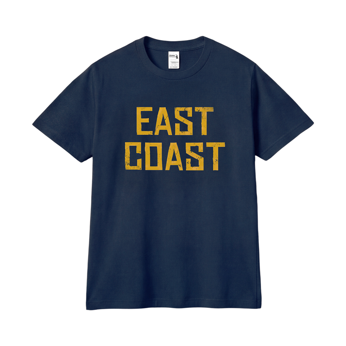 길단 X 빈티지 컬렉션 EAST COAST 티셔츠 네이비