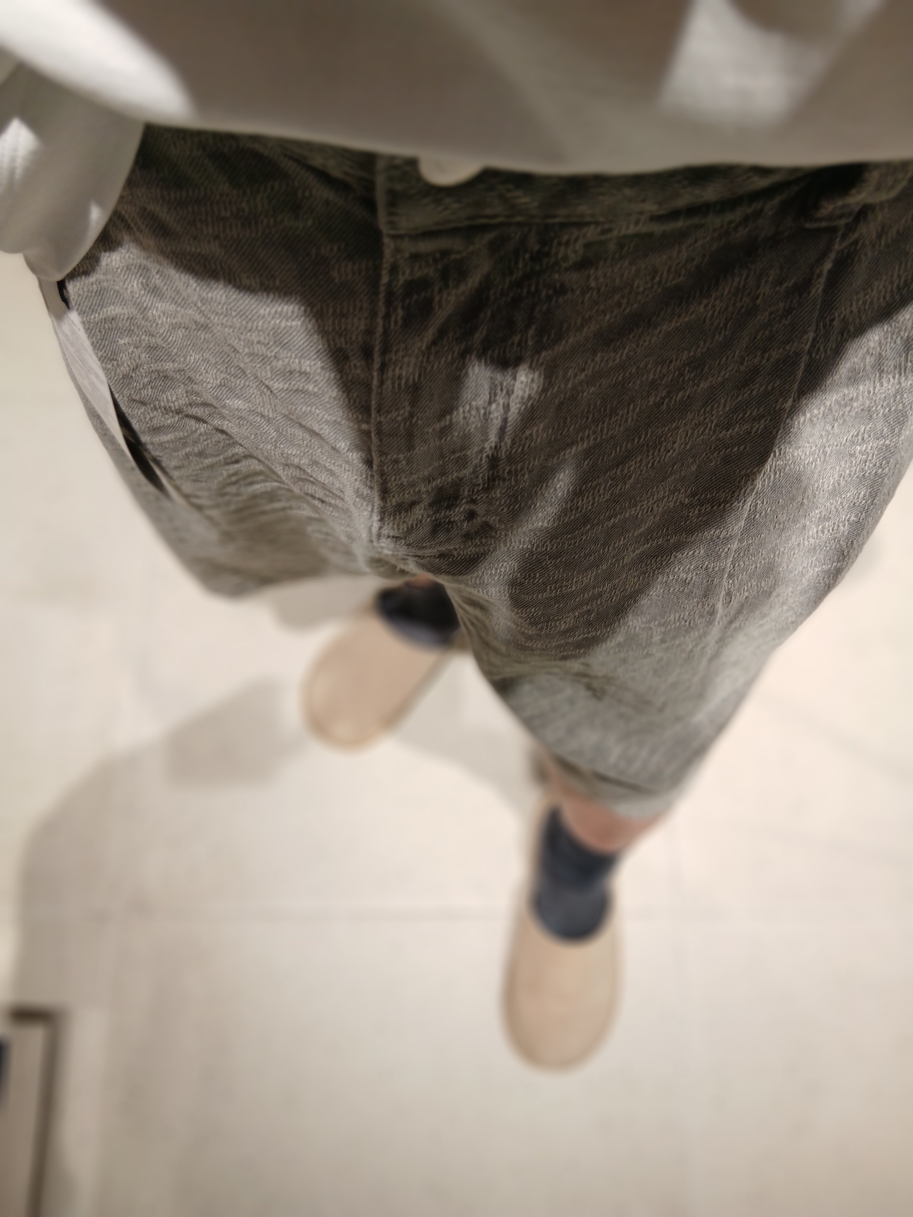 Iro Caliopal Two-Pintuck Light Denim Short Pants Gray, Iro Palmtree Nylon Ball Cap Navy 착용 스타일 - 10