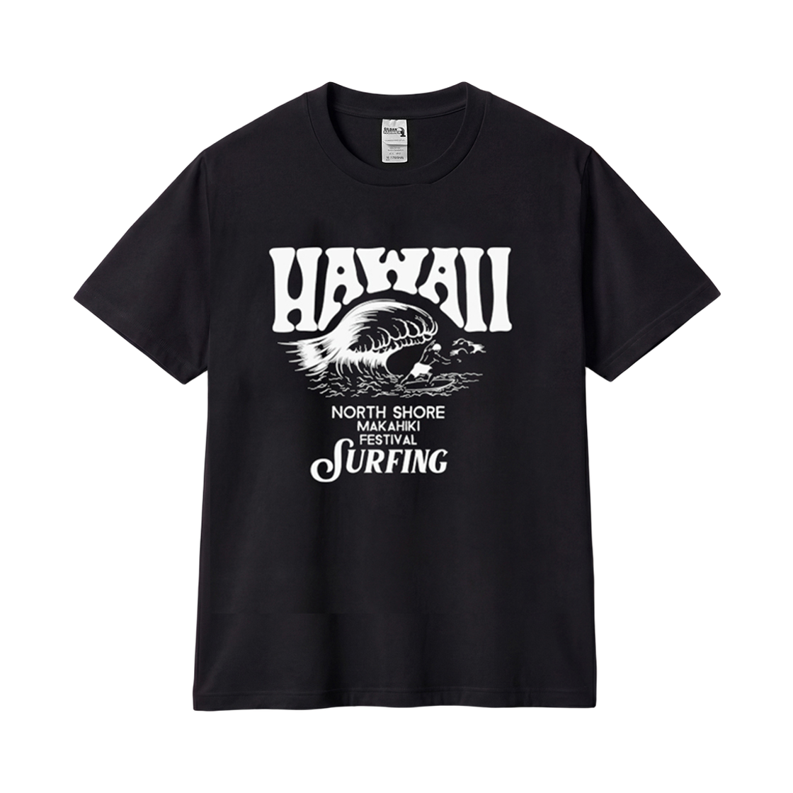 2000_24 Gildan X American Collection HAWII T-Shirt Black