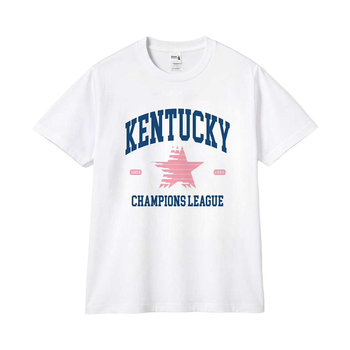 길단 X 아메리칸 컬렉션 켄터키 티셔츠 화이트(GILDAN X American Collection Kentucky T-Shirt White) - 1