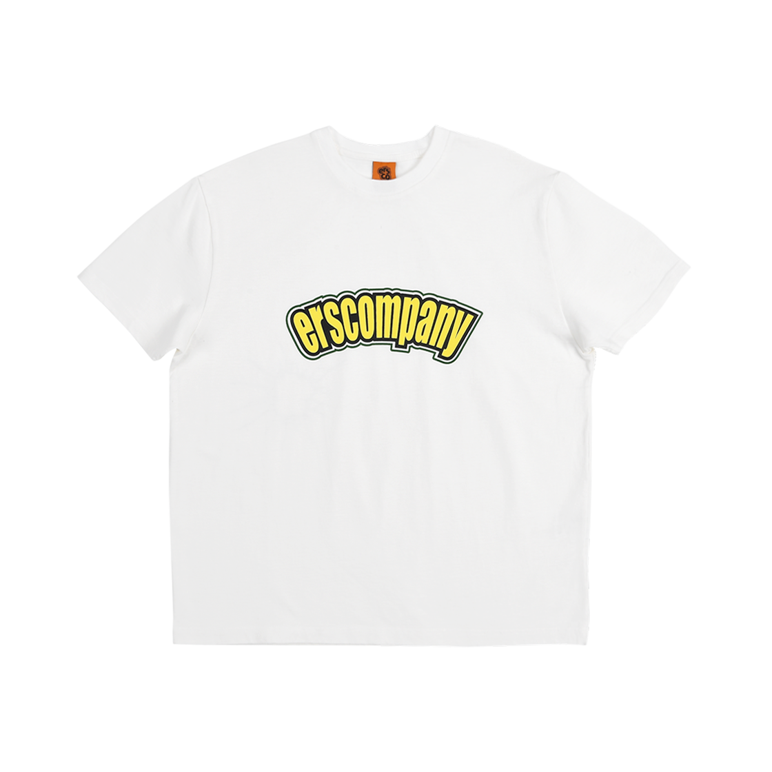 이알에스코 아치 로고 티셔츠 화이트(erscp Arch Logo Tee White) - 1