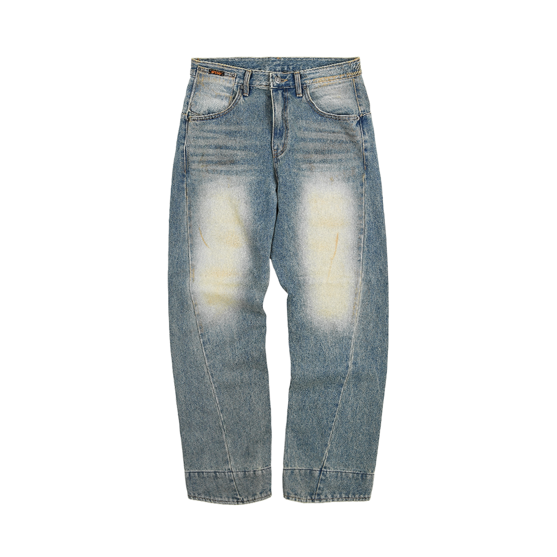 ERSBFA2LPU01LB ersco Engineered Relic Wash Jeans Light Blue