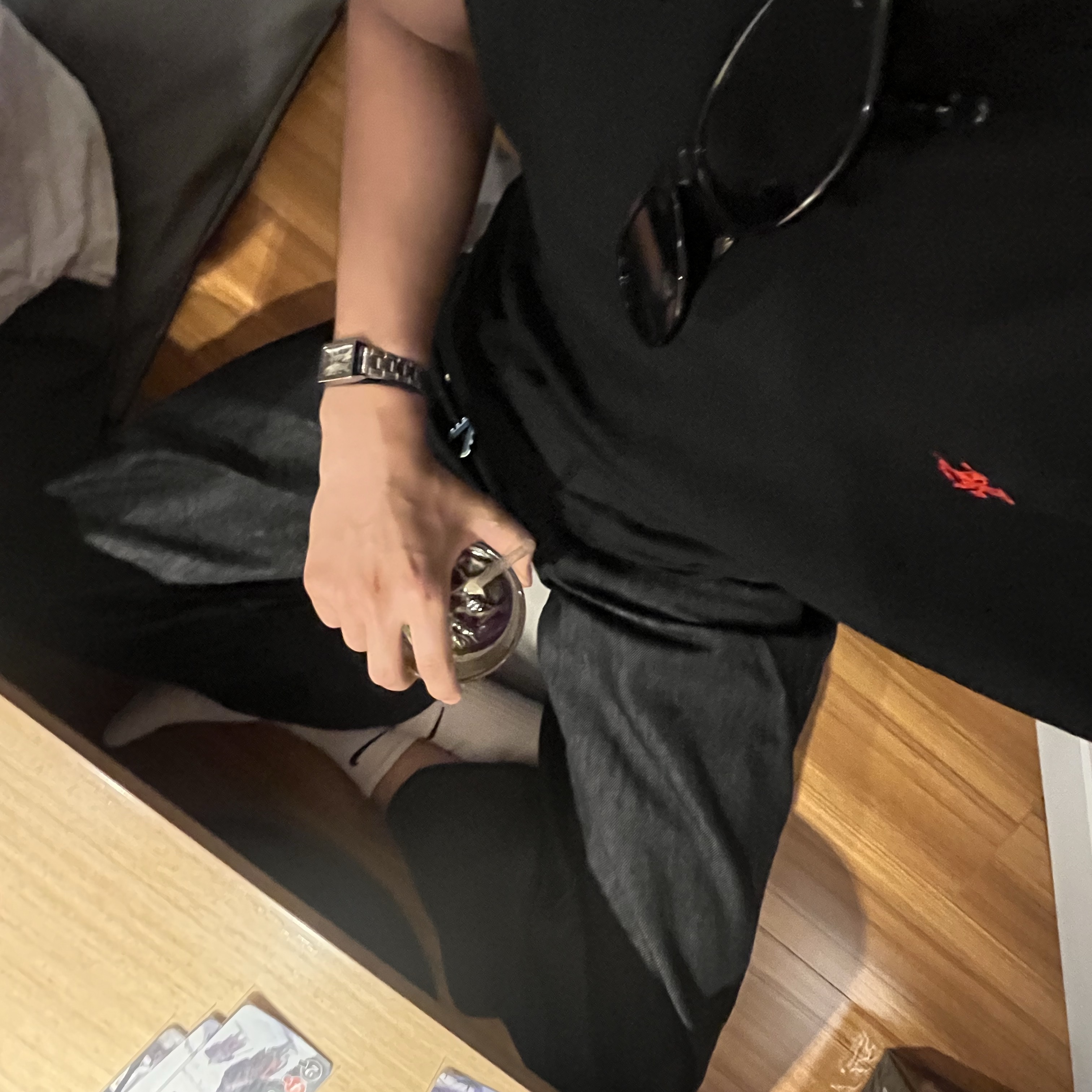 Casio LTP-V007D-7B 착용 스타일 - 2