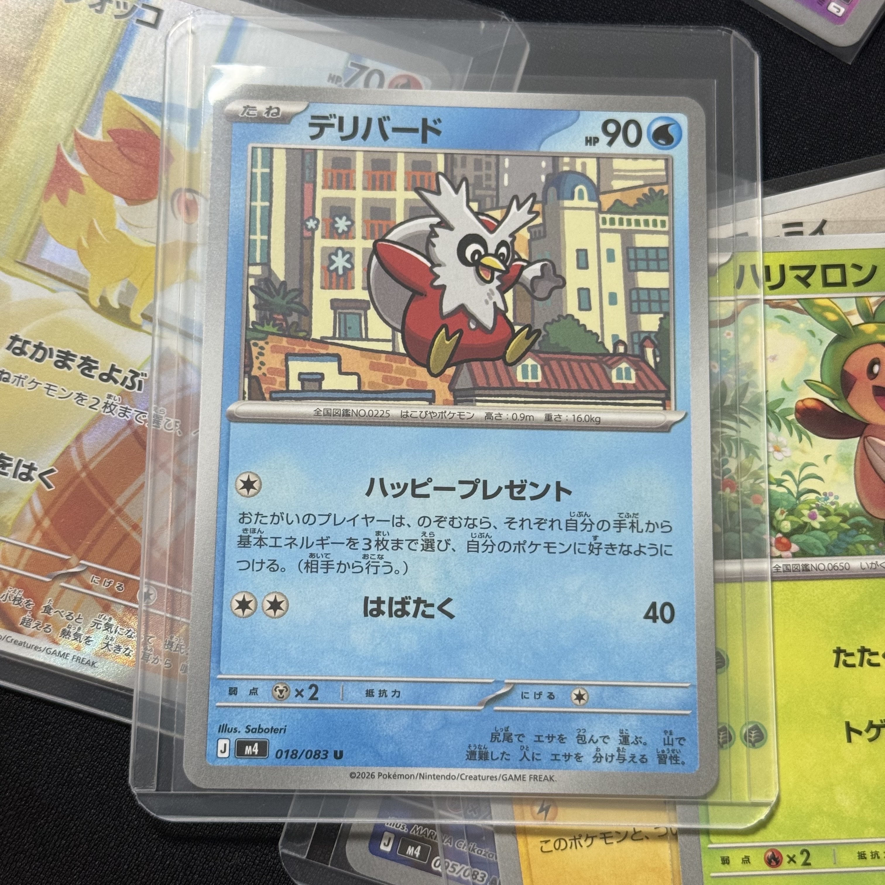 Pokemon TCG Delibird U Ninja Spinner (Japanese Ver.) 착용 스타일