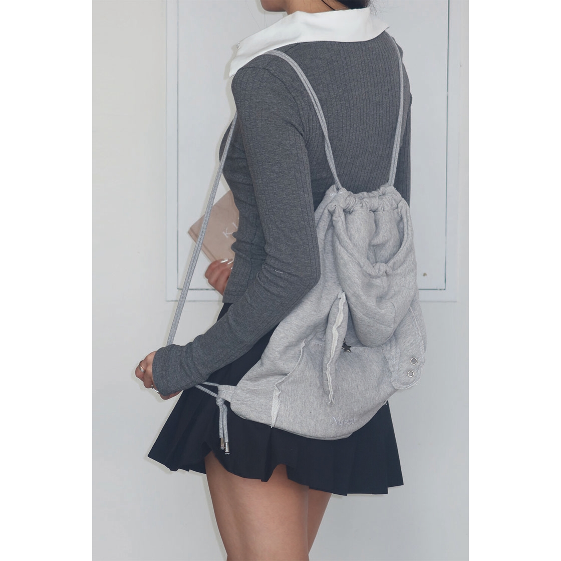 누옛 엔젤 윙백 그레이(Nuyet Angel wing bag Grey) - 2