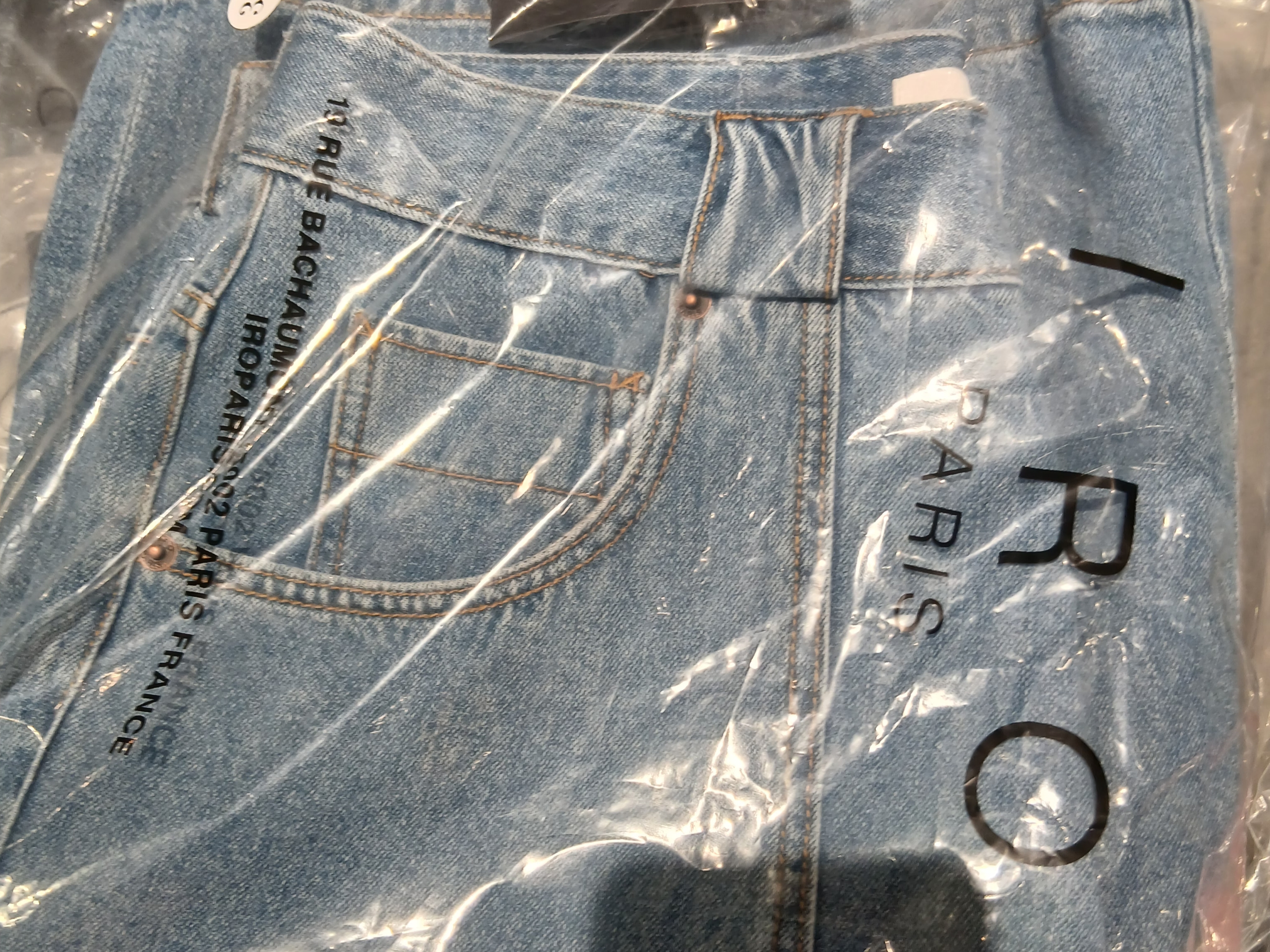 Iro Brumeux Banding Contrast Bermuda Shorts Gray, Iro Brumeux Banding Contrast Bermuda Shorts Black ์ฐฉ์ฉ ์คํ์ผ - 7