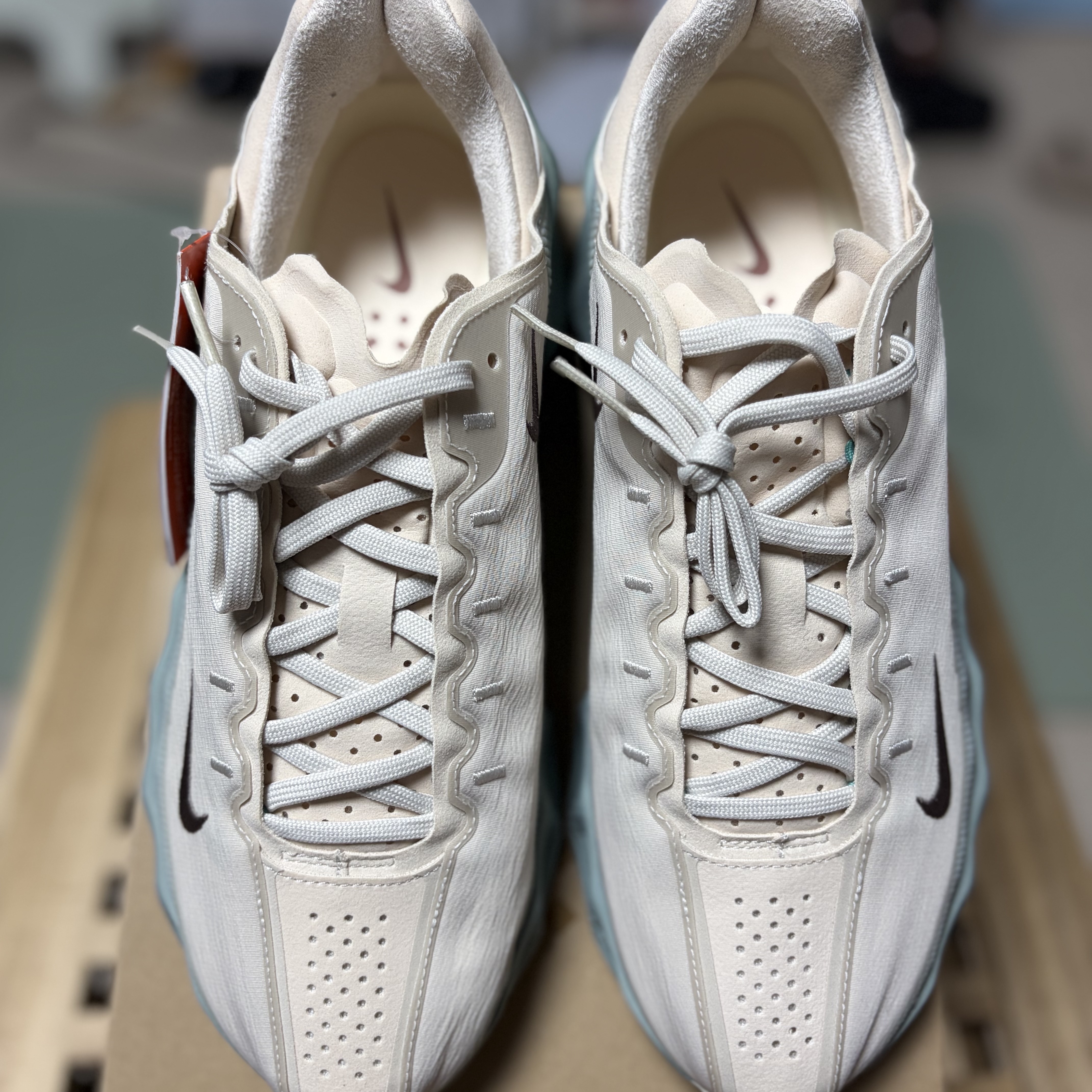 Nike Ava Rover Washed Teal Light Orewood Brown 착용 스타일 - 4