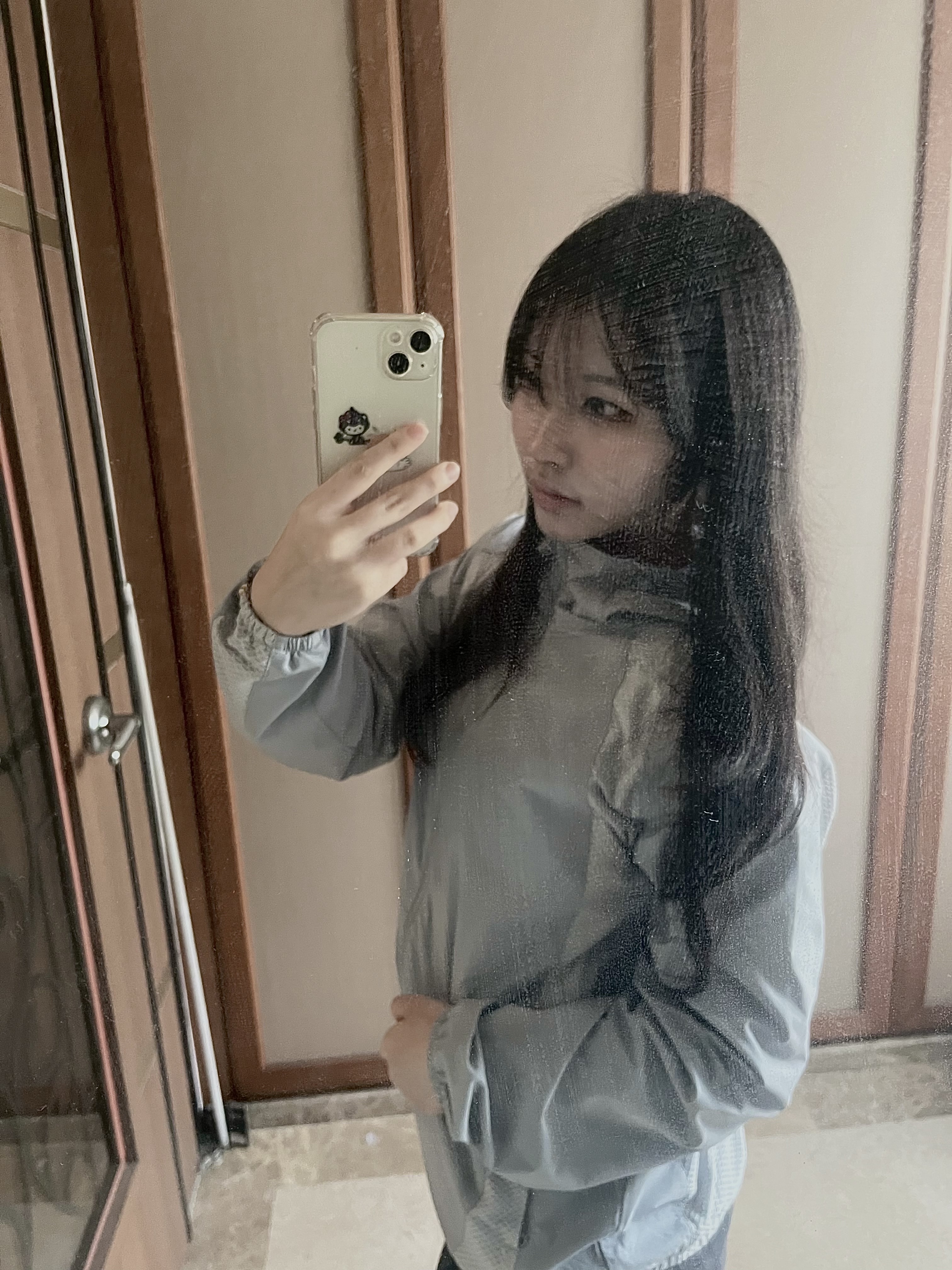 Sansan Gear Mesh Jacket Sky Blue - 25SS 착용 스타일 - 2
