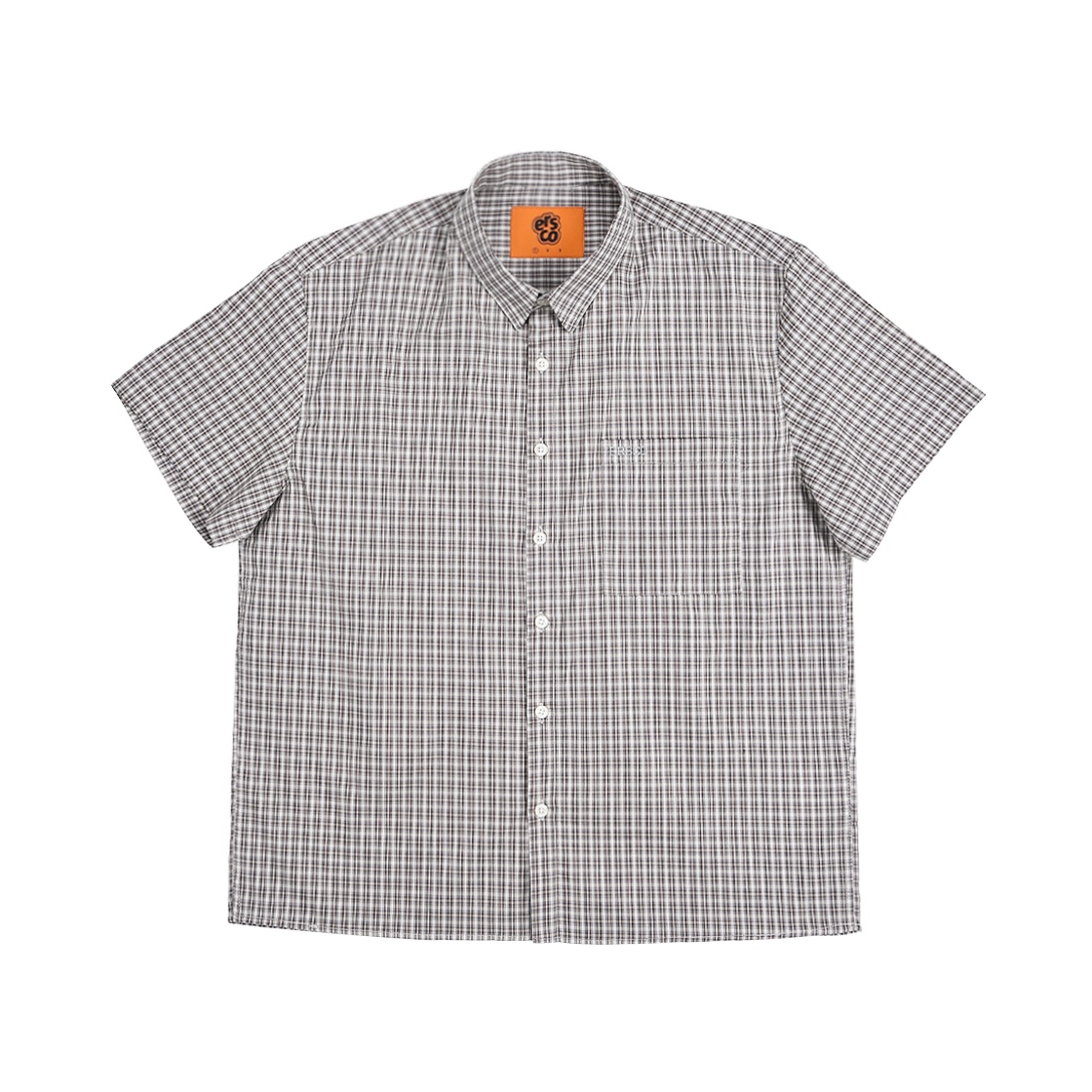 이알에스코 플레이드 셔츠 그레이(ersco Plaid Shirt Gray)
