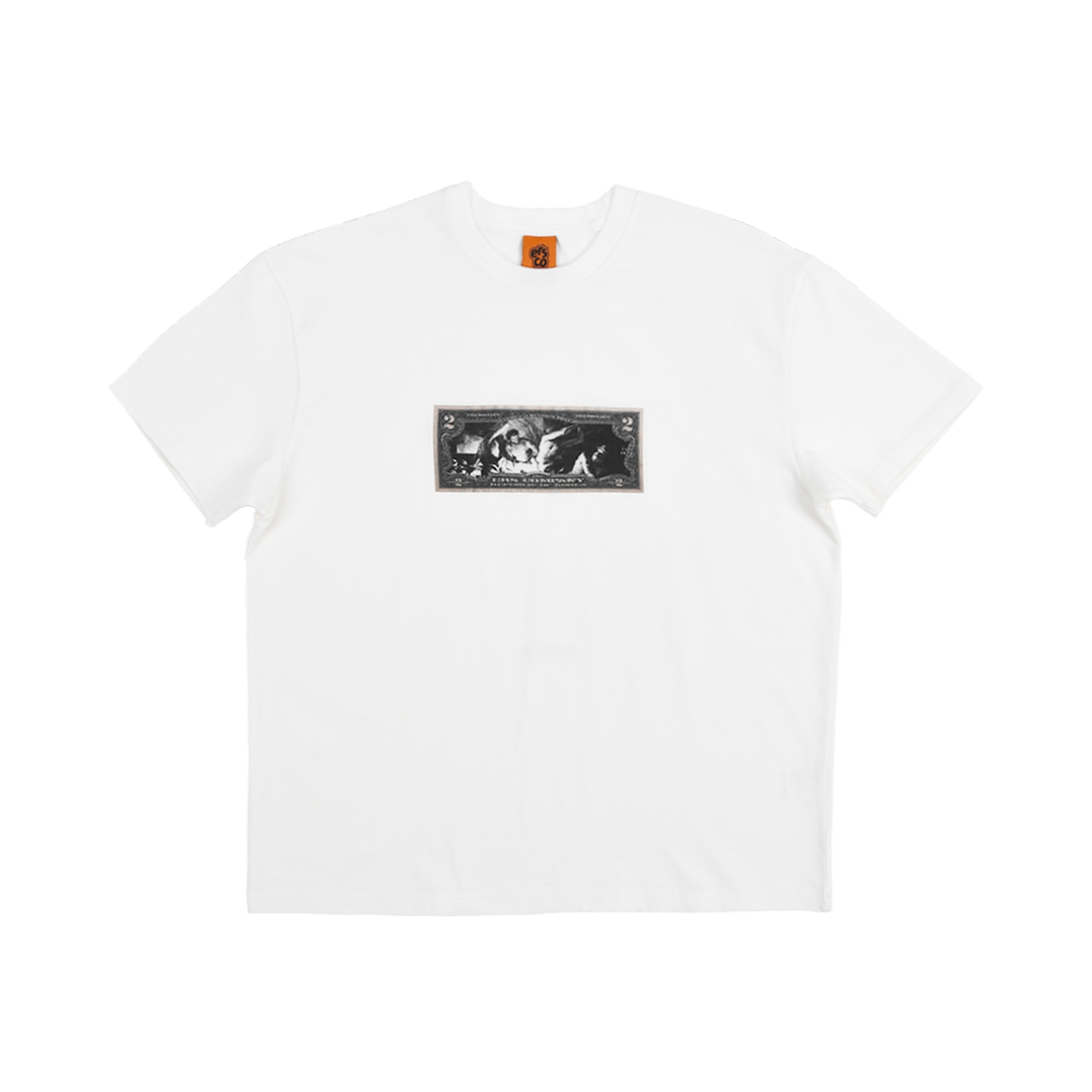 이알에스코 달러 로고 티셔츠 화이트(ersco Dollar Logo Tee White)