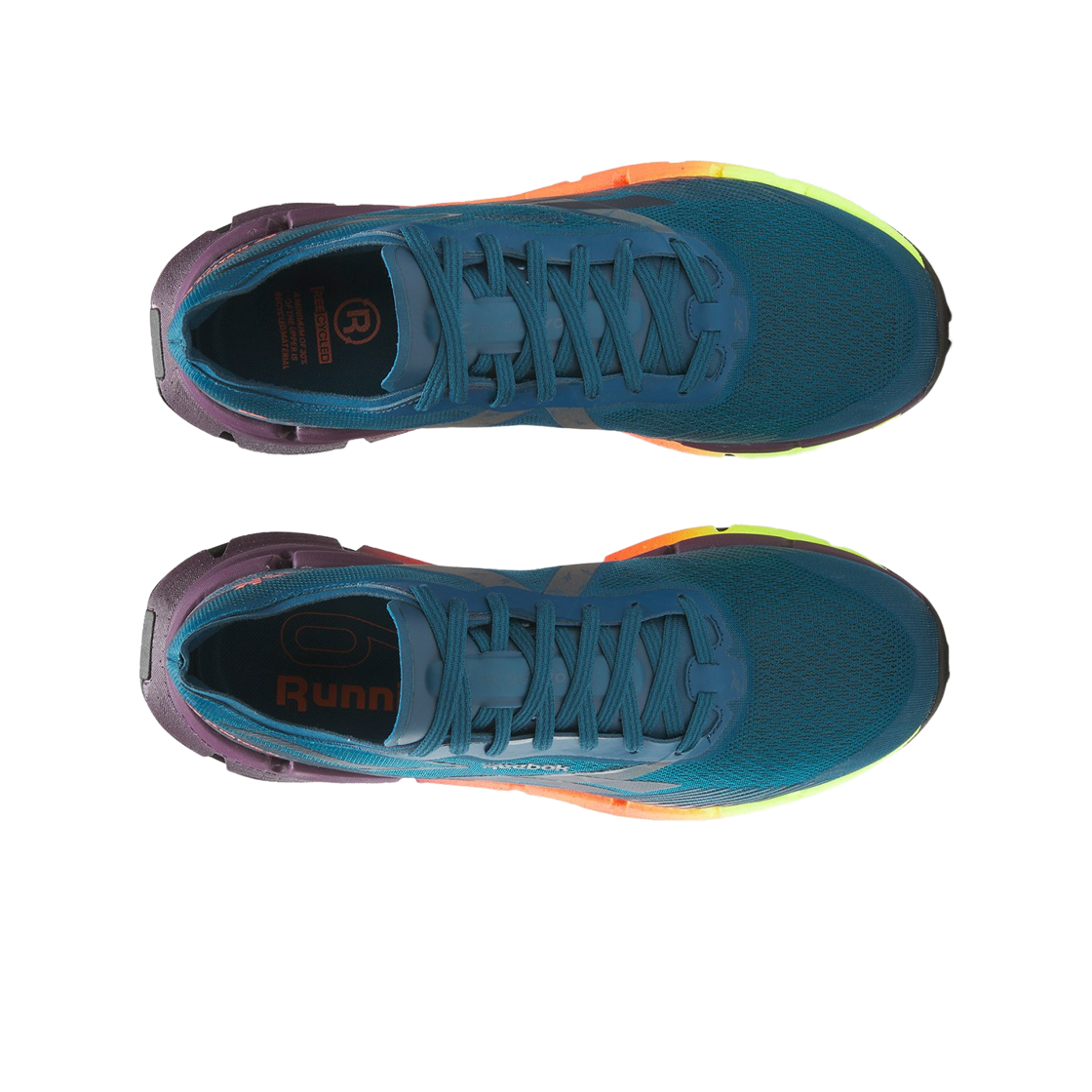 리복 플로트직 X1 블루 그린 코랄(Reebok Floatzig X1 Blue Green Coral) - 2