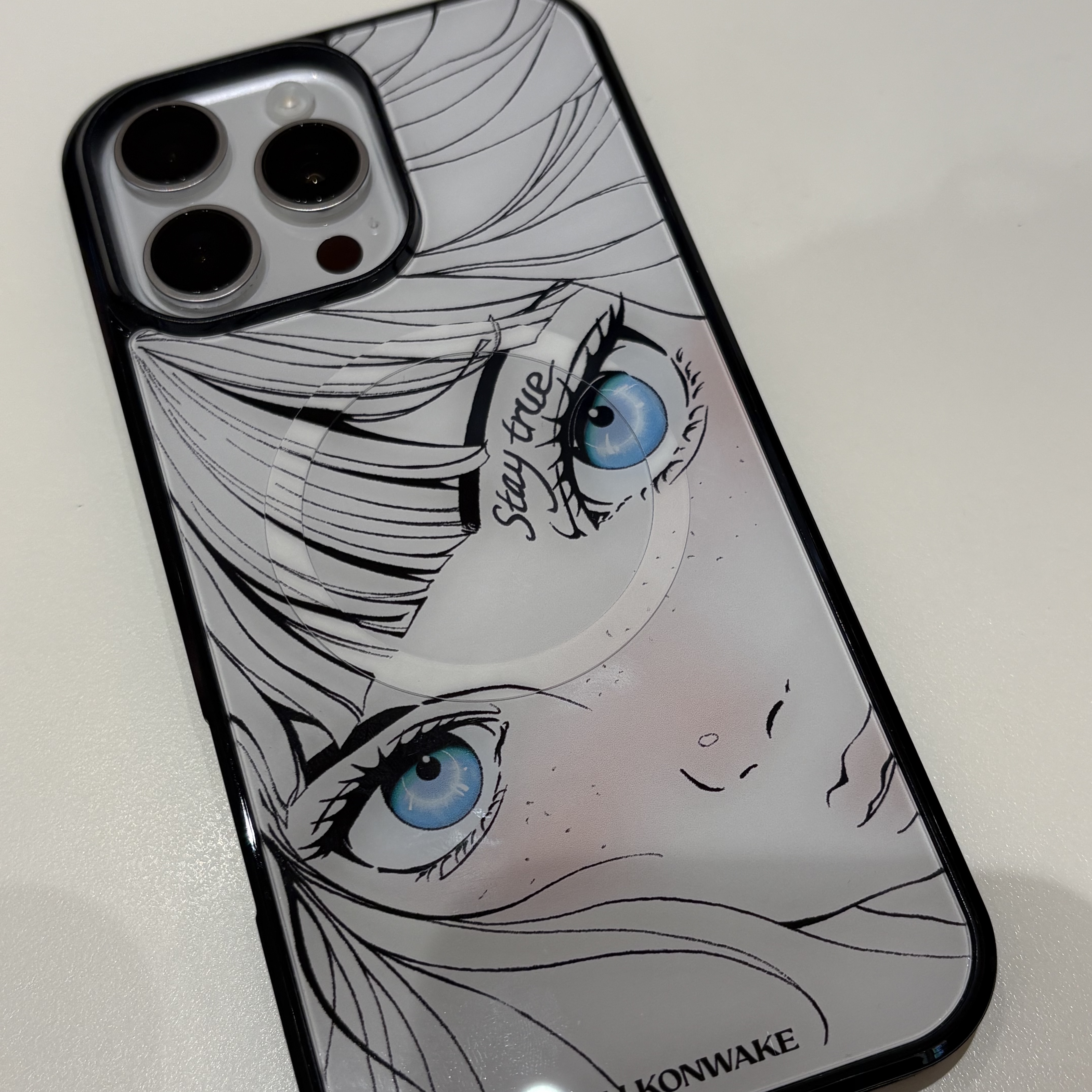 WALKONWAKE Magsafe blueeye 착용 스타일