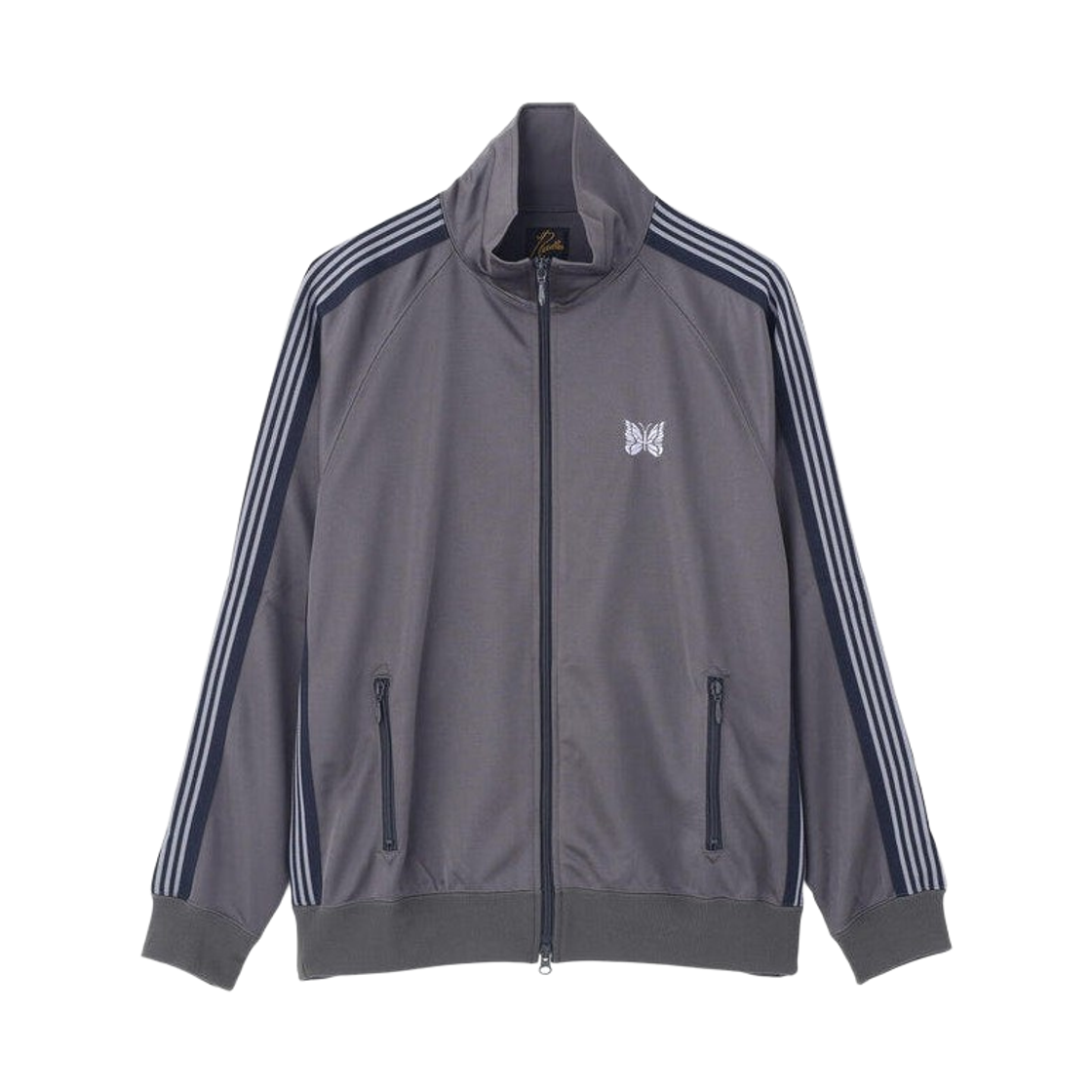 QV1604 Needles x B'2nd H.D. Track Jacket Poly Smooth Charcoal