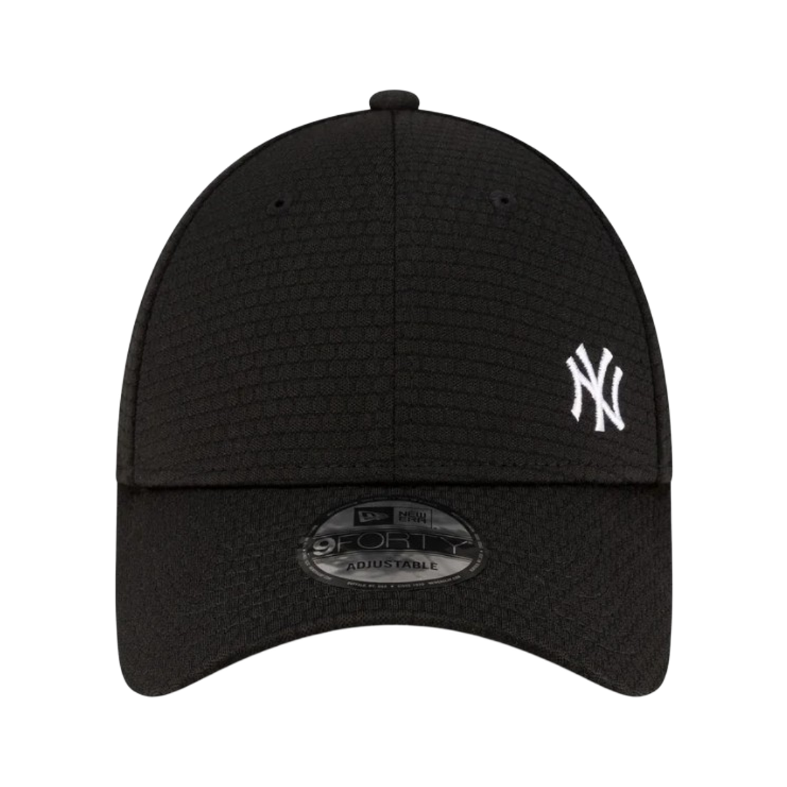 60691115 New Era New York Yankees 9Forty Flawless Mesh Cap Black White