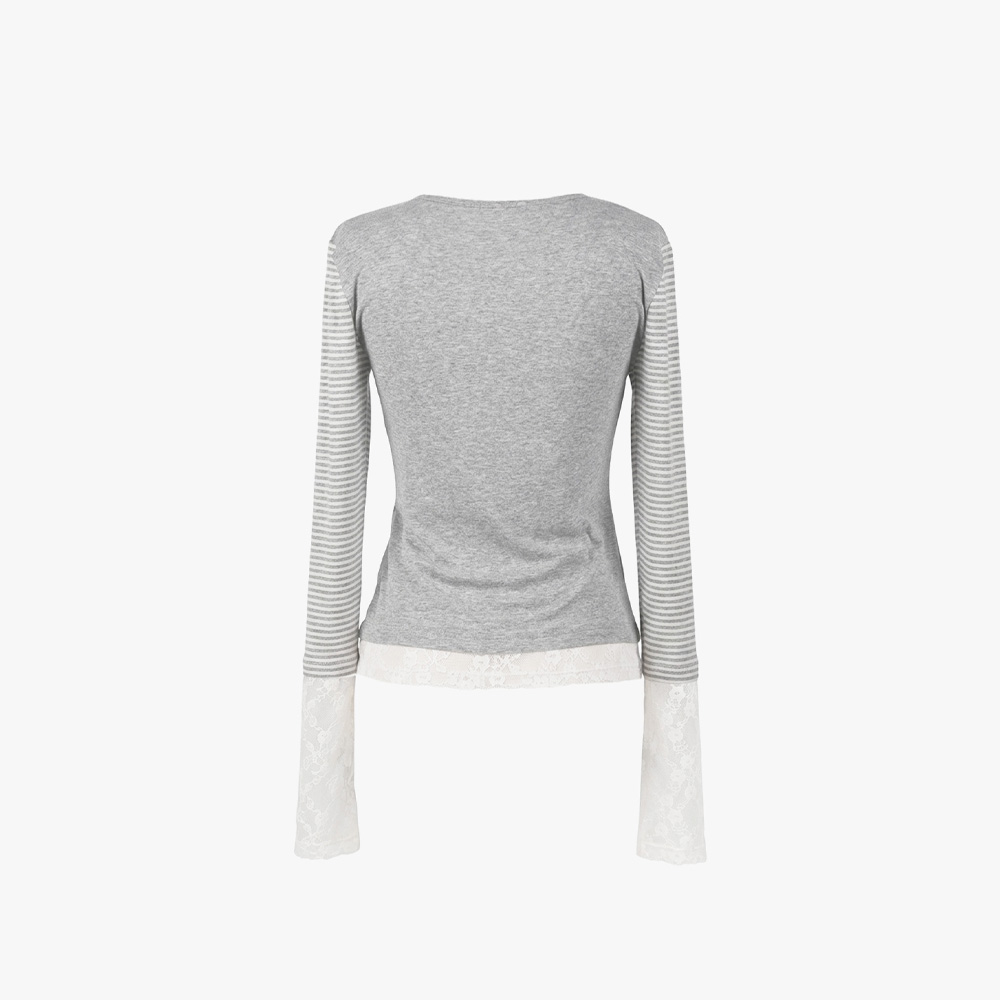 언스테디마켓 레이어드 스트라이프 롱슬리브(UnsteadyMarket Layered Stripe LS Tee) - 2