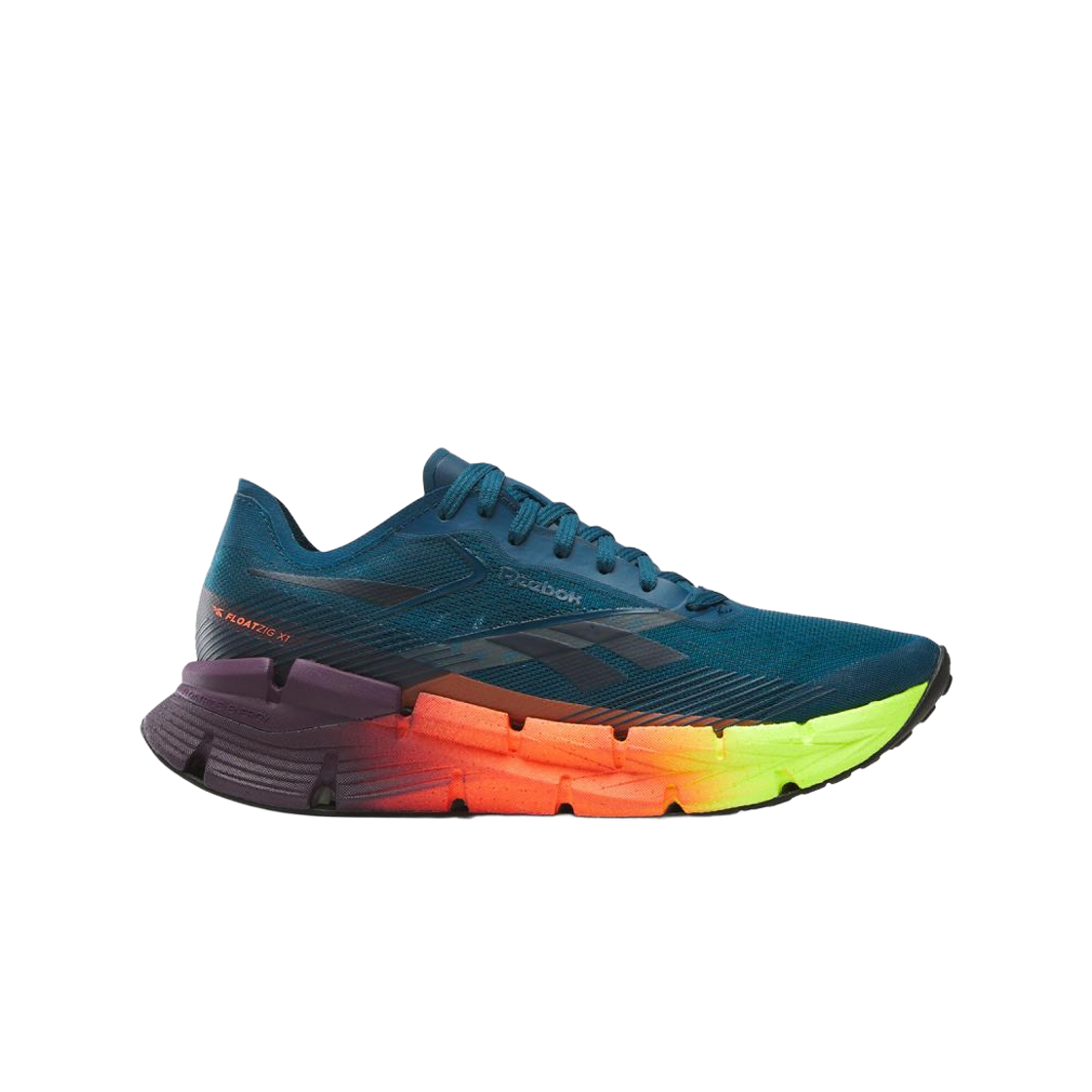 100204920/RESO4FN1UMU Reebok Floatzig X1 Blue Green Coral