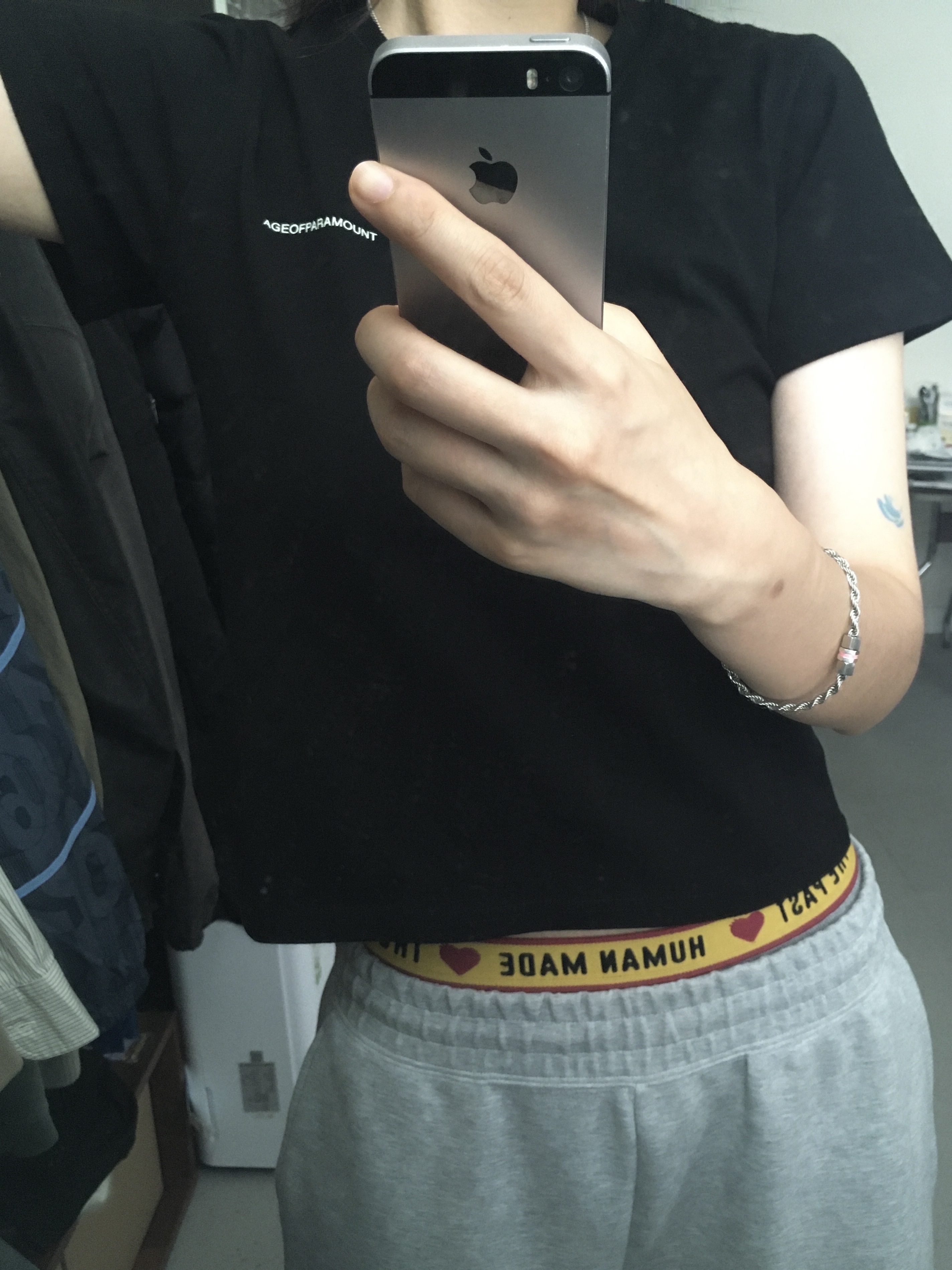 Human made Boxer Brief Grey 착용 스타일 - 1