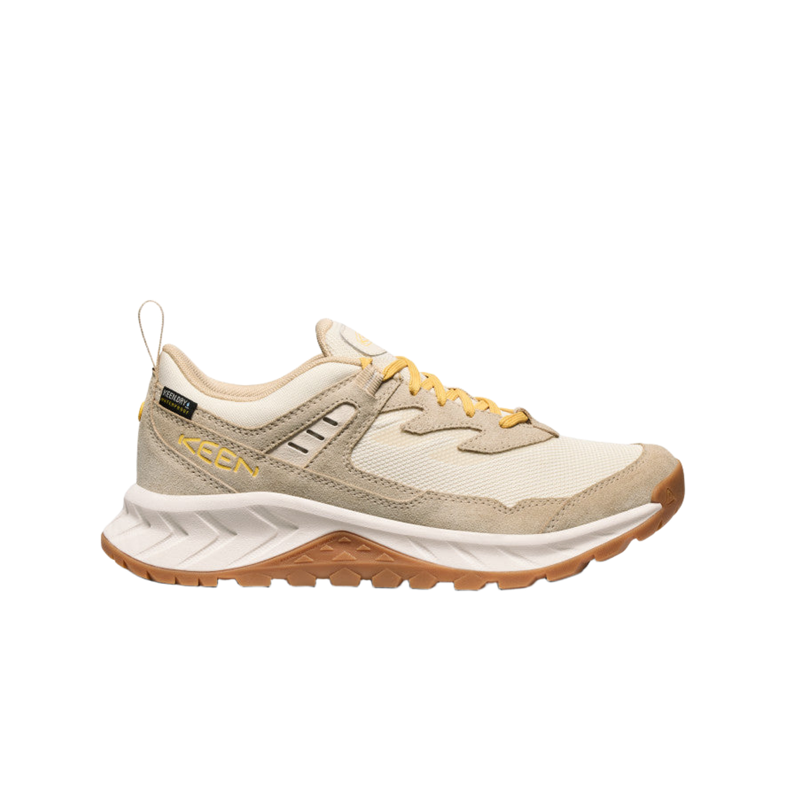 1030351 (W) Keen Hightrail Waterproof Hiking Shoes Birch Daffodil