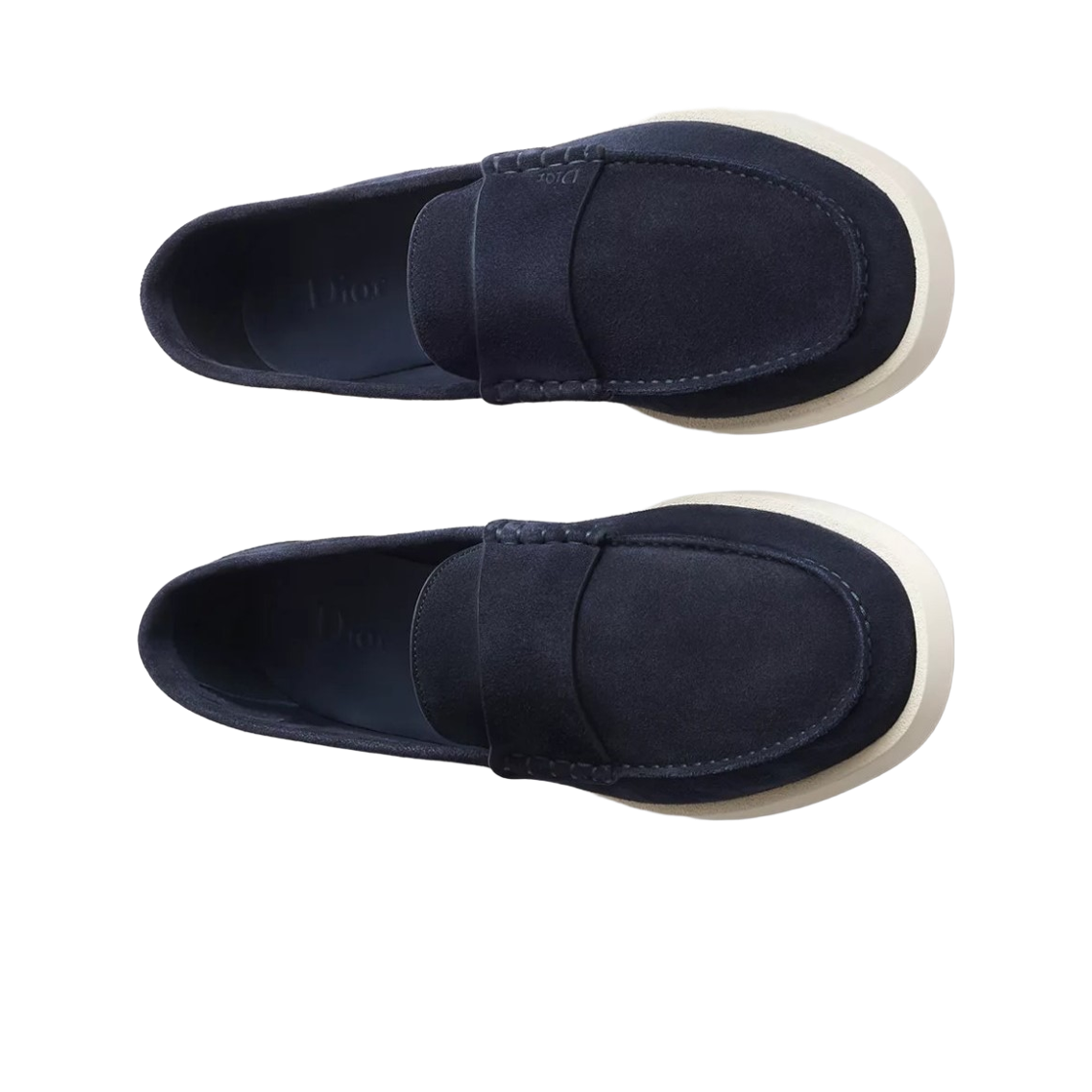 디올 스웨이드 카프스킨 그랑빌 로퍼 딥 블루(Dior Suede Calfskin Granville Loafer Deep Blue) - 2