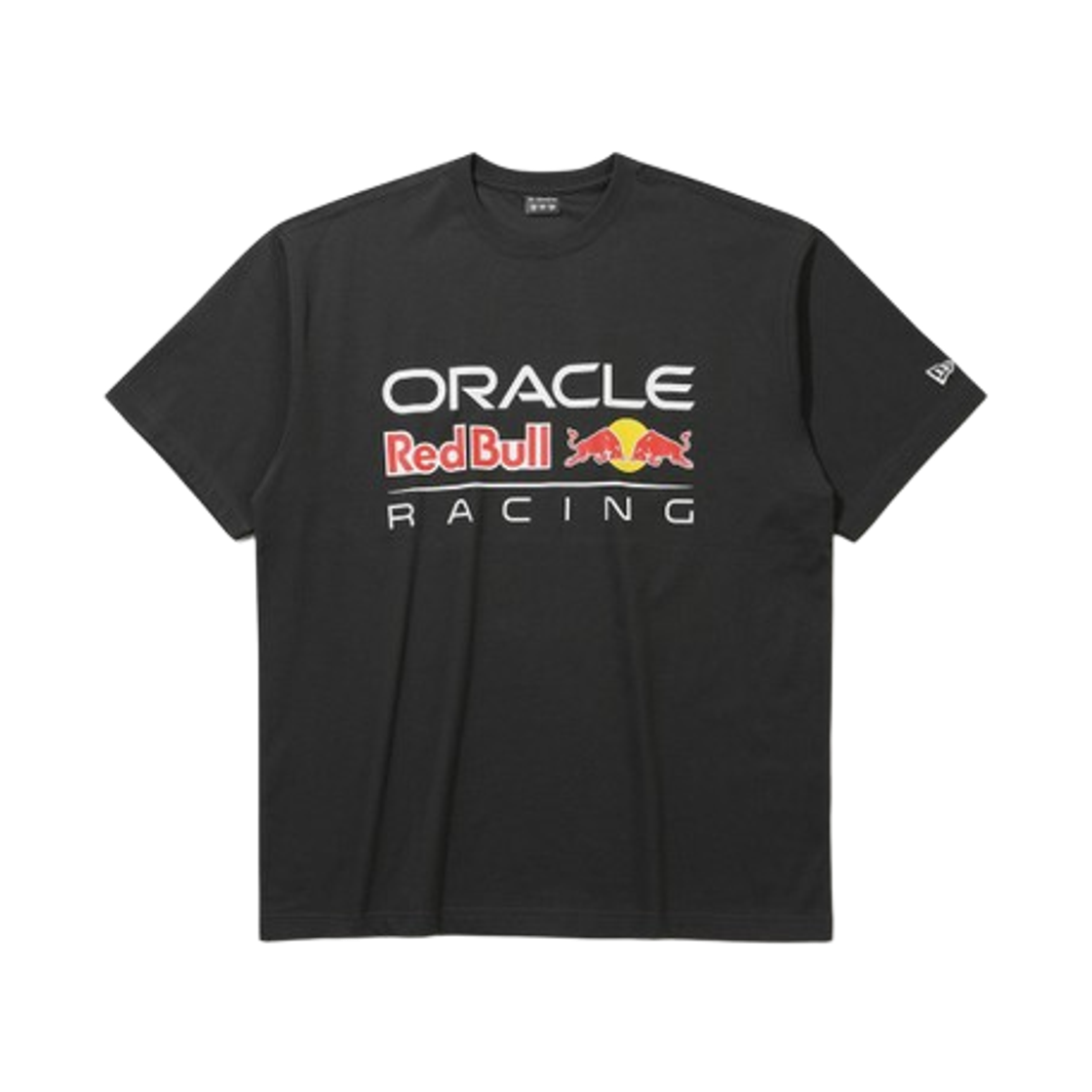 뉴에라 x 오라클 레드불 레이싱 로고 티셔츠 다크 그레이(New Era x Oracle Red Bull Racing Logo T-Shirt Dark Grey)