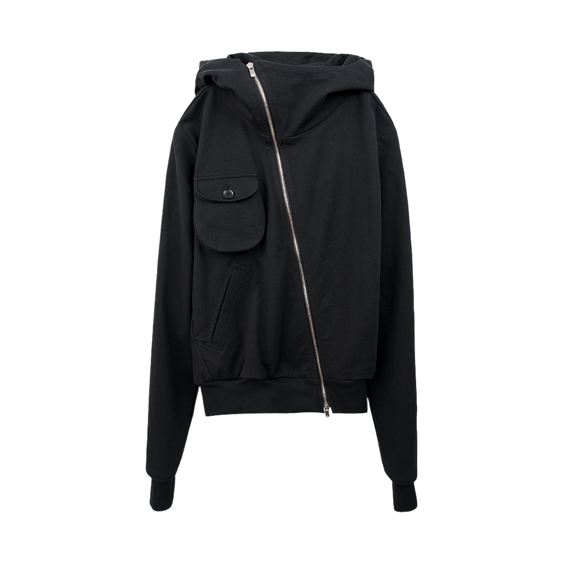리파이너 로테이션 집 후디 자켓 블랙(REPINER Rotation Rotation Zip Hoodie Jacket Black)