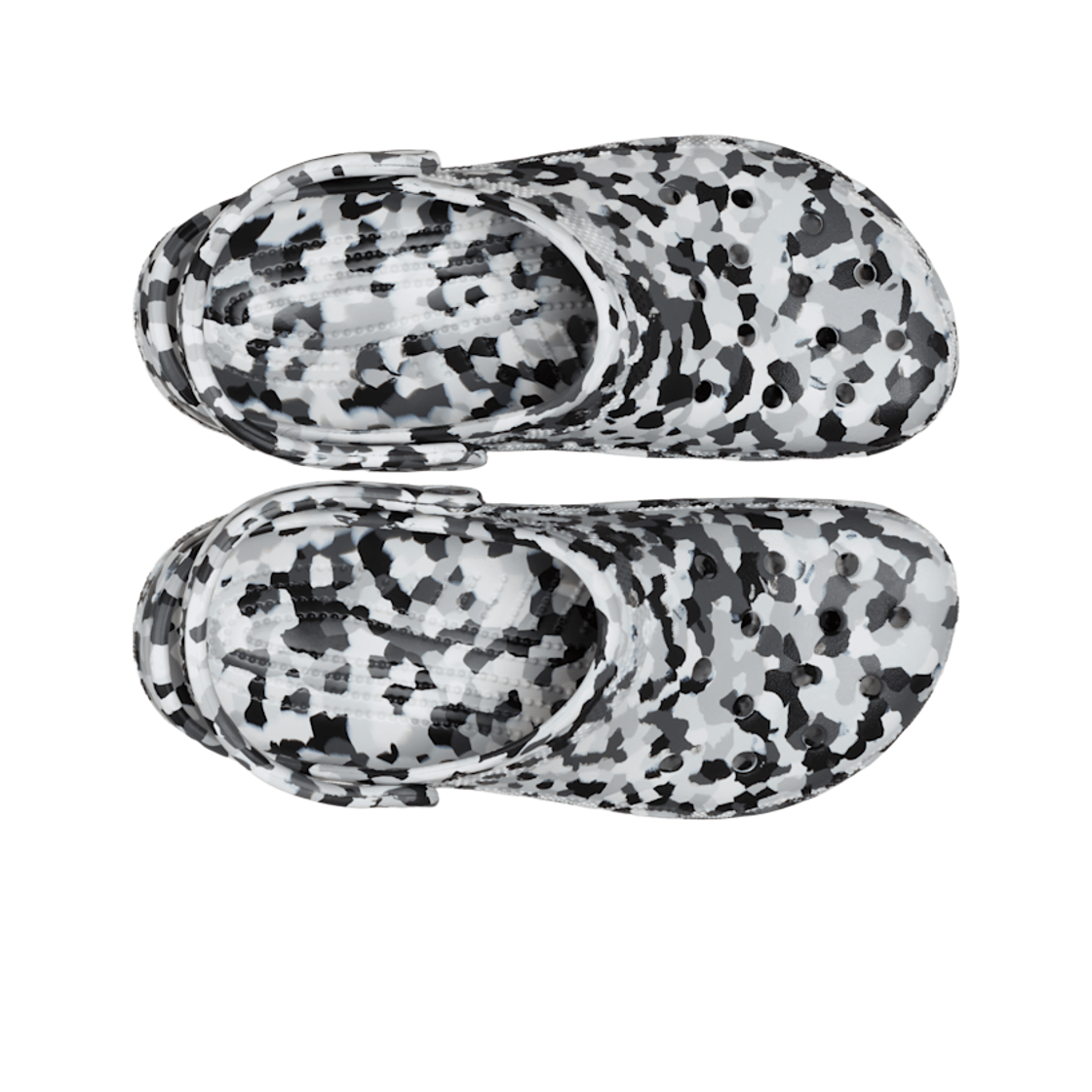 크록스 클래식 컨페티 클로그 블랙 화이트(Crocs Classic Confetti Clog Black White) - 2