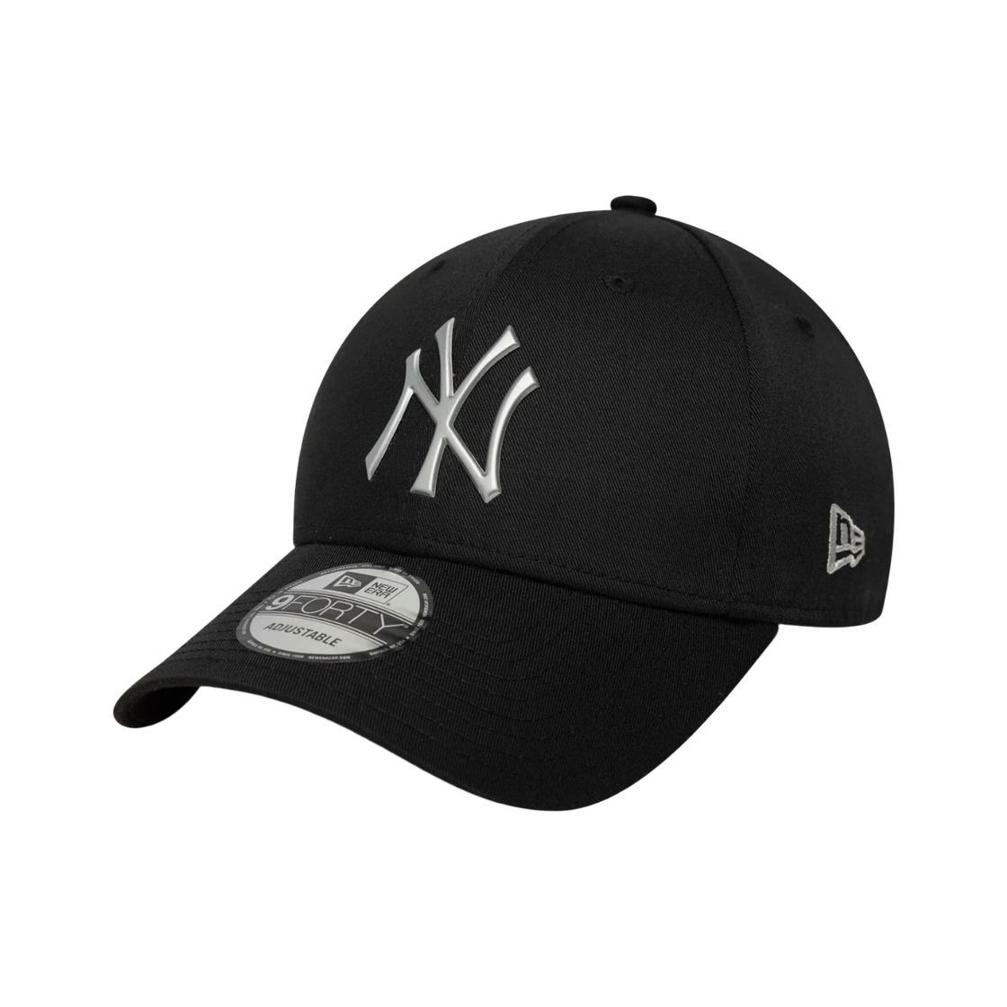 뉴에라 MLB 뉴욕 양키스 9포티 캡 메탈릭 블랙(New Era MLB New York Yankees 9Forty Cap Metallic Black) - 2
