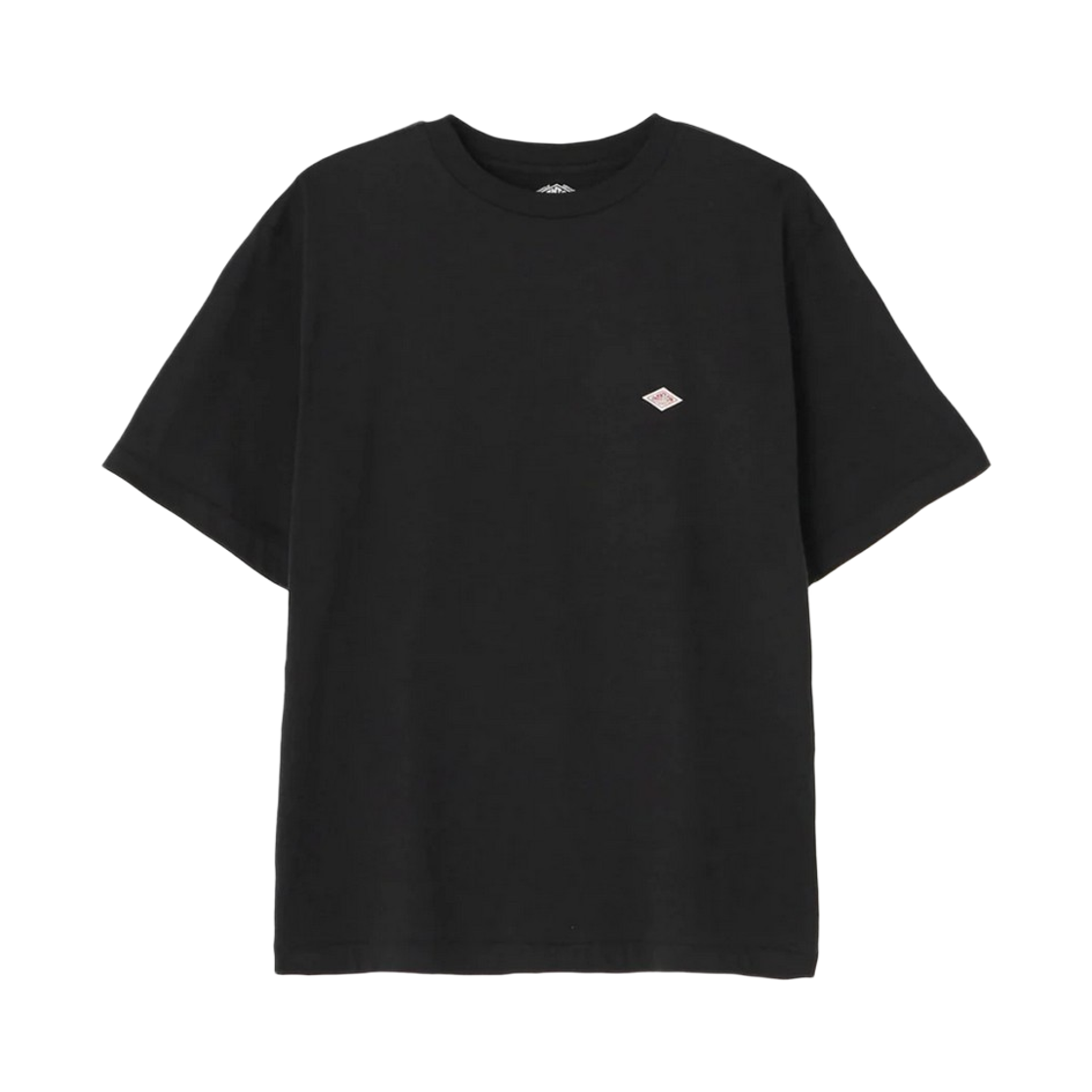 단톤 숏슬리브 이너 티셔츠 블랙(Danton Short Sleeve Inner T-shirt Black)