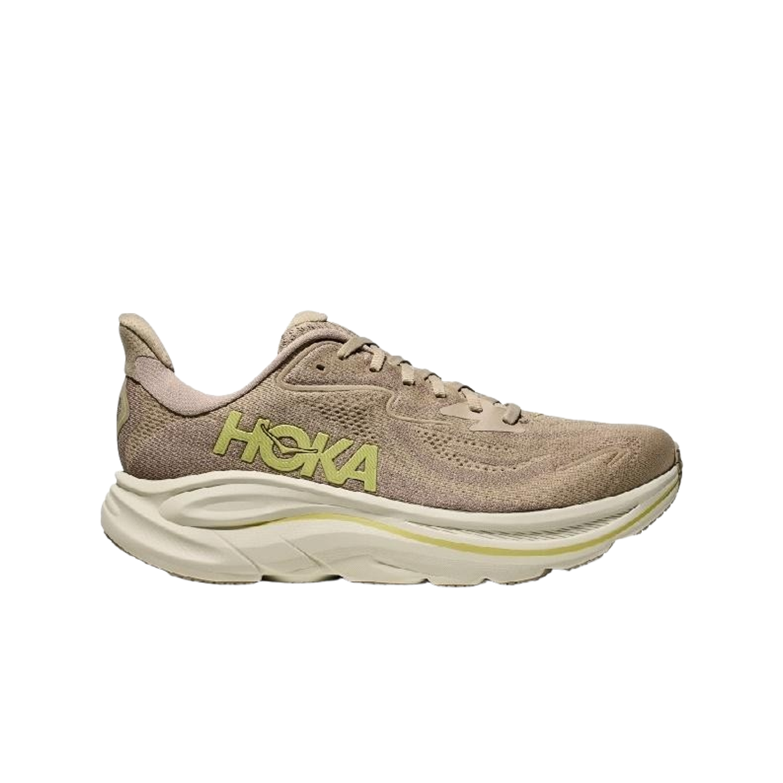 1162032-RNN Hoka Clifton 10 Raw Linen Stone - Wide