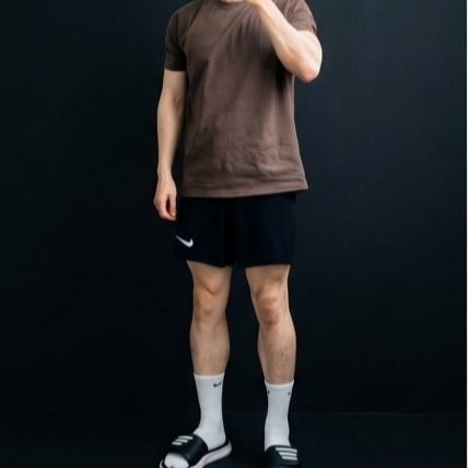 Nike Cushioned Training Crew Socks White (3 Pack) 착용 스타일