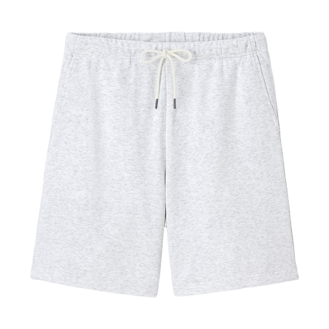 358971-01 GU Sweat Easy Half Pants Off White