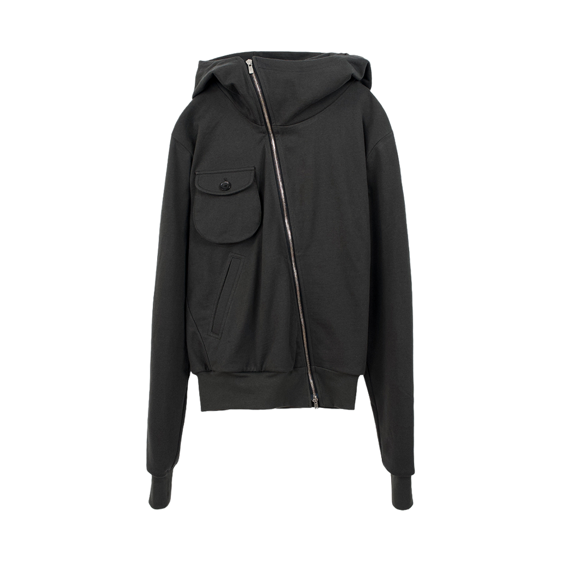 리파이너 로테이션 집 후디 자켓 카키 그레이(REPINER Rotation Zip Hoodie Jacket Khaki Gray)