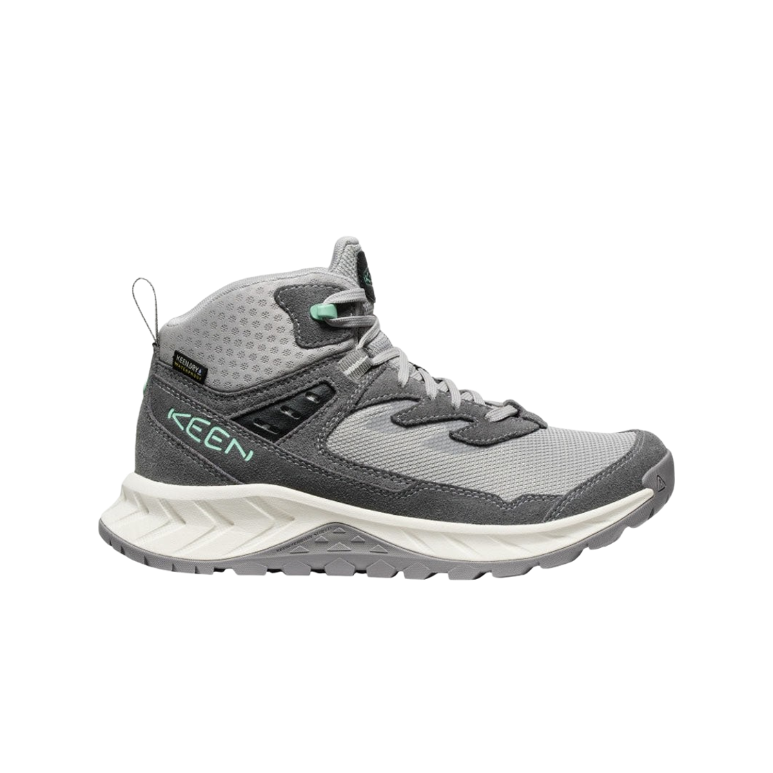 1030347 (W) Keen Hightrail Waterproof Hiking Boots Alloy Lichen