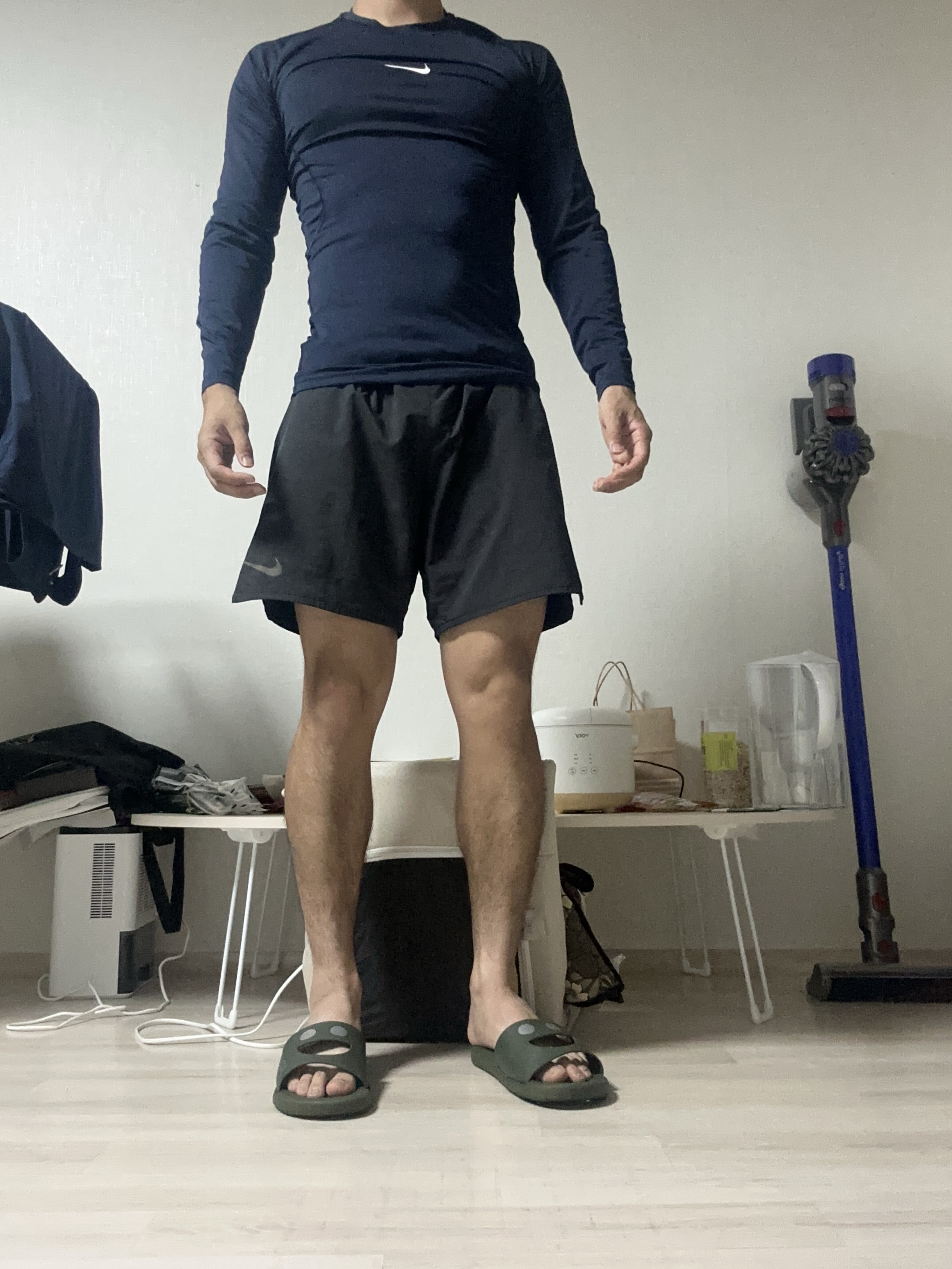 Nike Pro Dri-Fit Tight Long Sleeve Fitness Top Obsidian White - Asia 착용 스타일