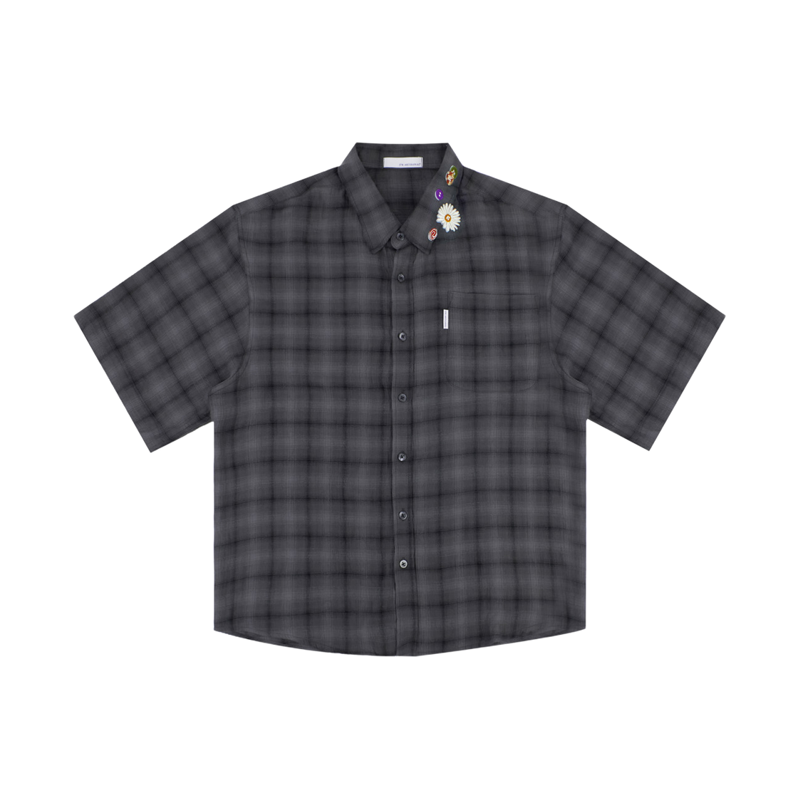 JTK_ARTISANAL_SS26_S05 JTK ARTISANAL Embroidery Button Half Shirts