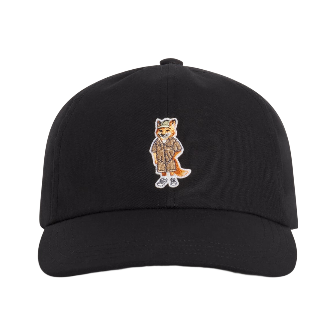 메종 키츠네 드레스드 폭스 캡 블랙(Maison Kitsune Dressed Fox Cap Black)
