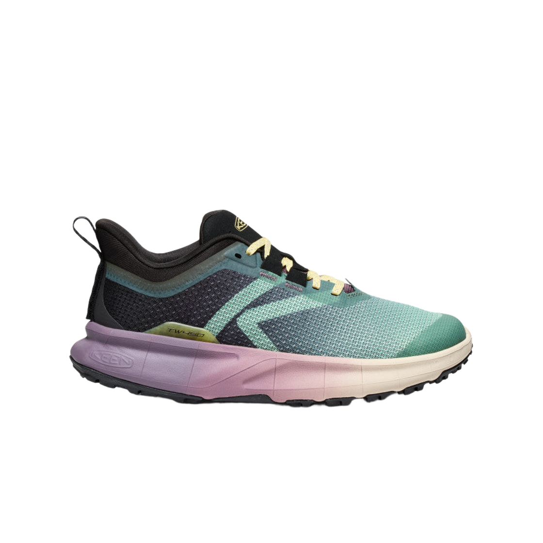 1029762 (W) Keen 450 Dirt Hiking Shoes Lichen Pale Banana