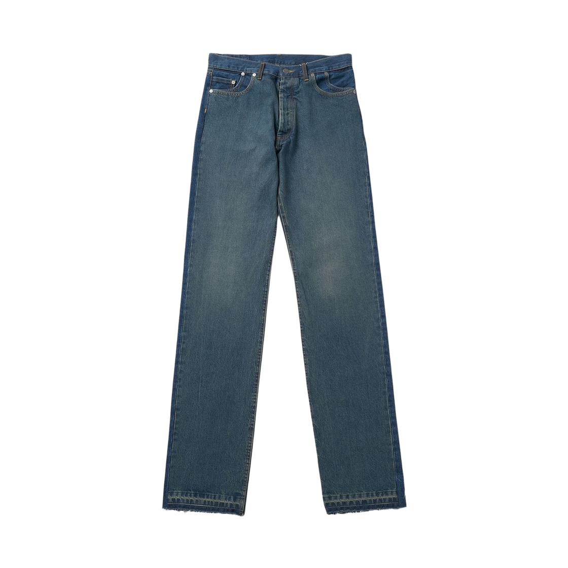 S50LA0194S30561979 Maison Margiela Oversized Straight Technic Denim Pants Blue